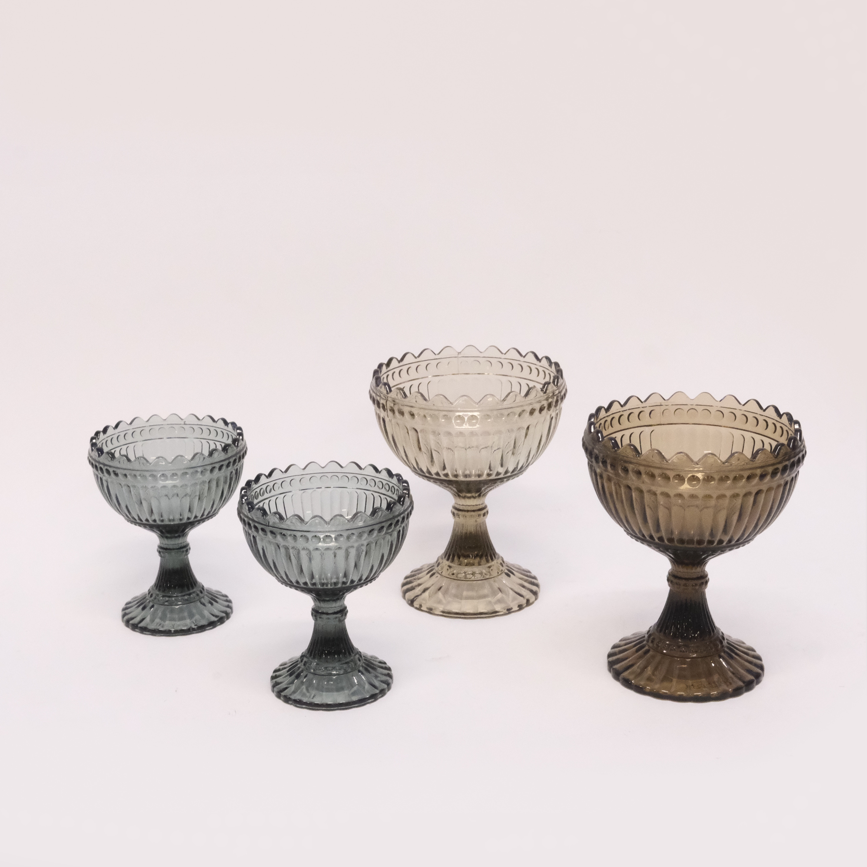 SKÅLAR, "MARIMEKKO", IITTALA, FYRA STYCKEN.