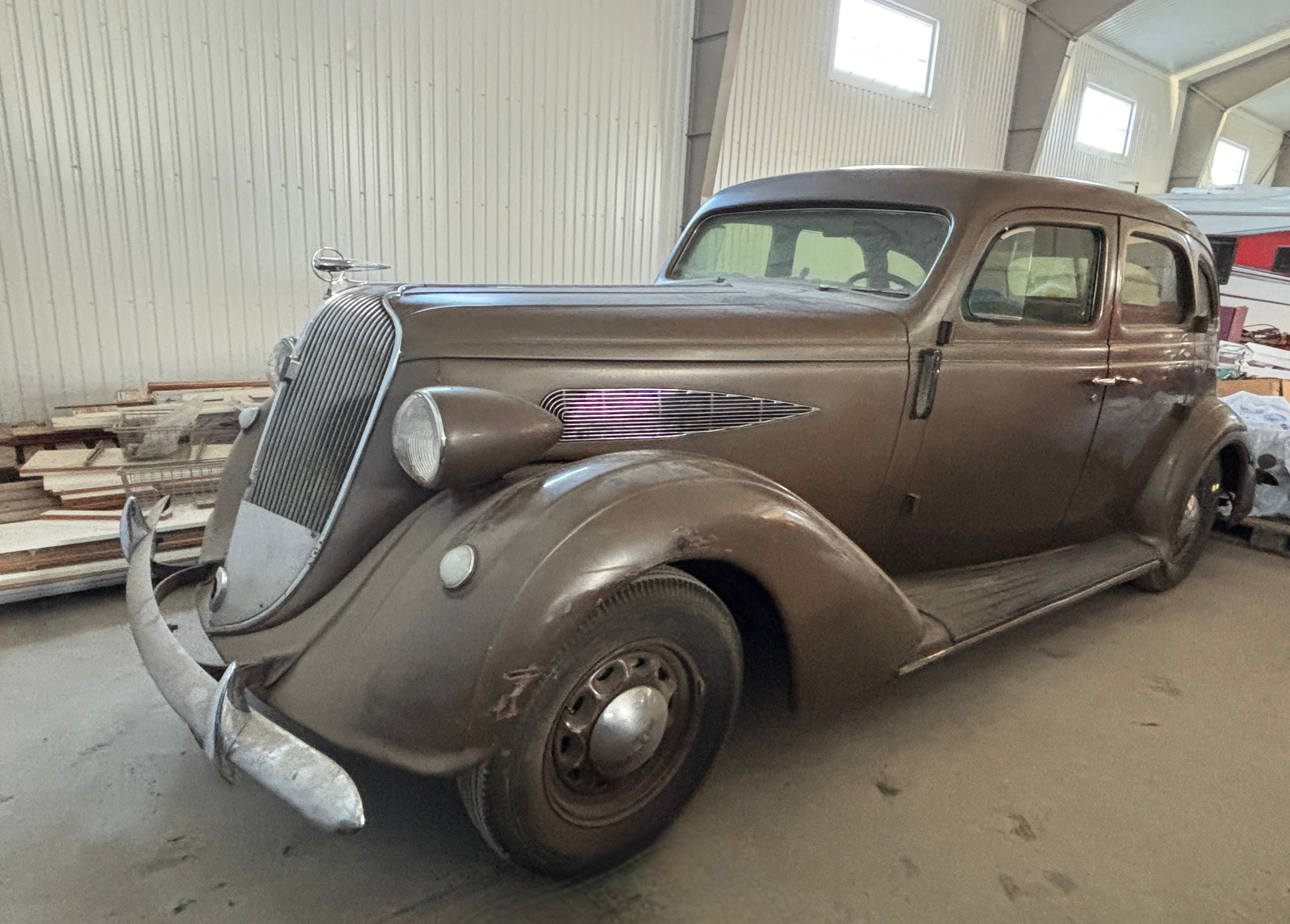NASH 3620 Ambassador Six, 1936.