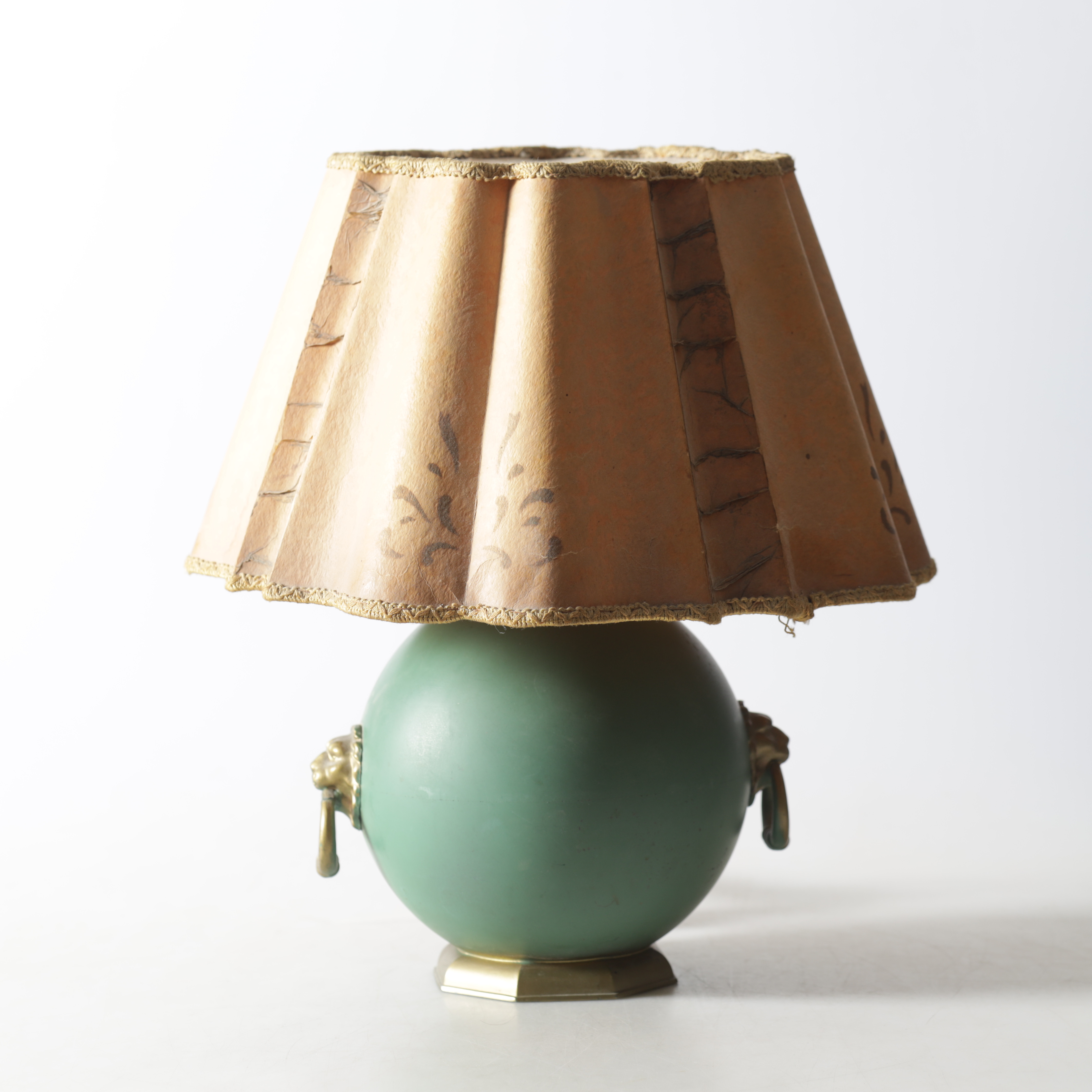 BORDSLAMPA, klotmodell, Art Déco, 1920-/30-tal.