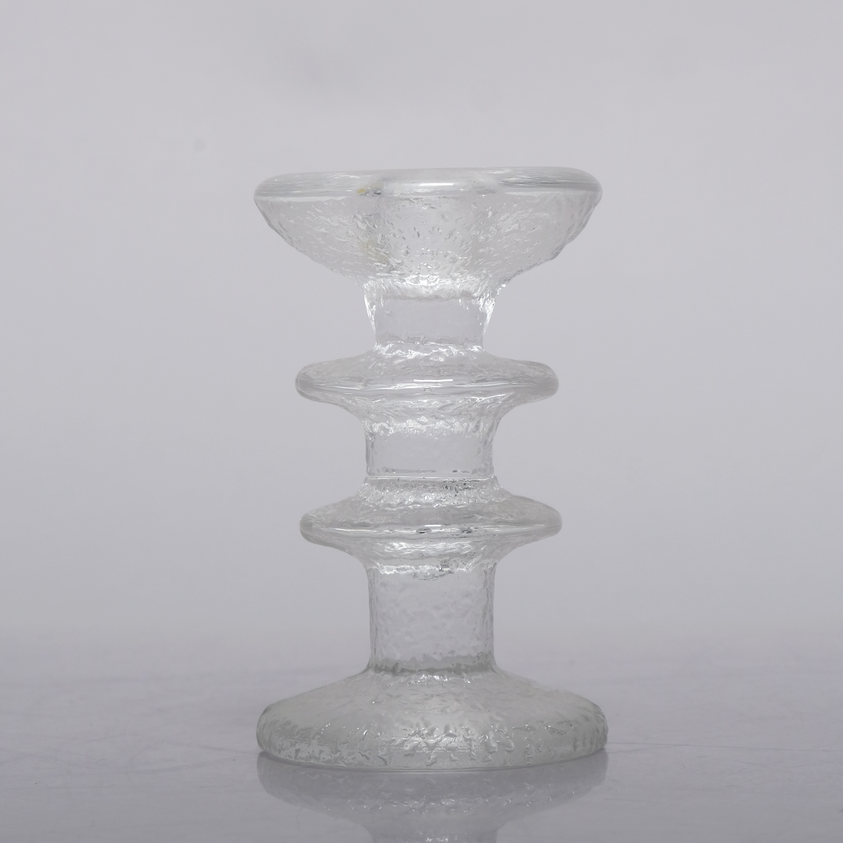 TIMO SARPANEVA. LJUSSTAKE Festivo, Timo Sarpaneva, Iittala, signerade TS.