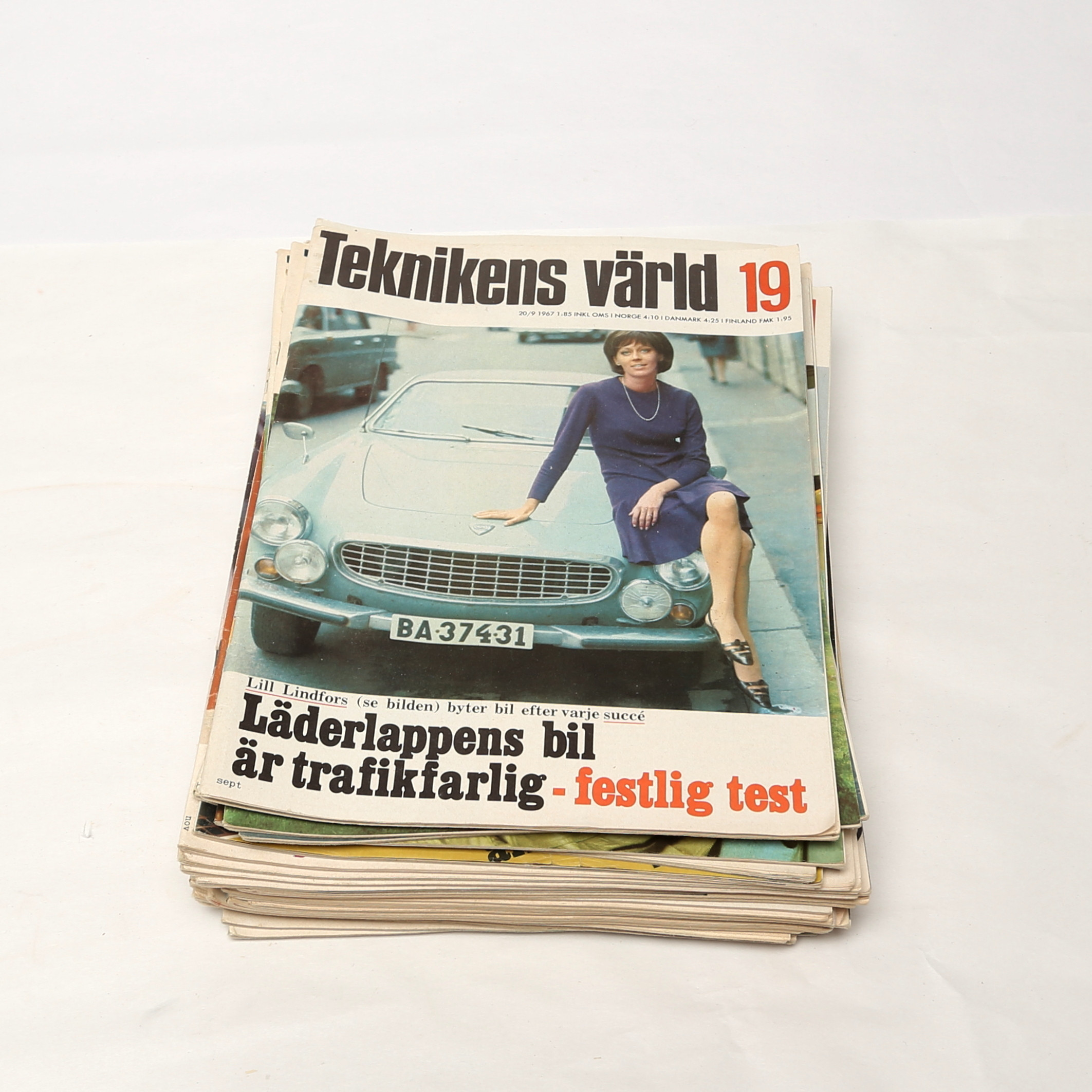 TEKNIKENS VÄRLD, 26 st, 1960-tal.