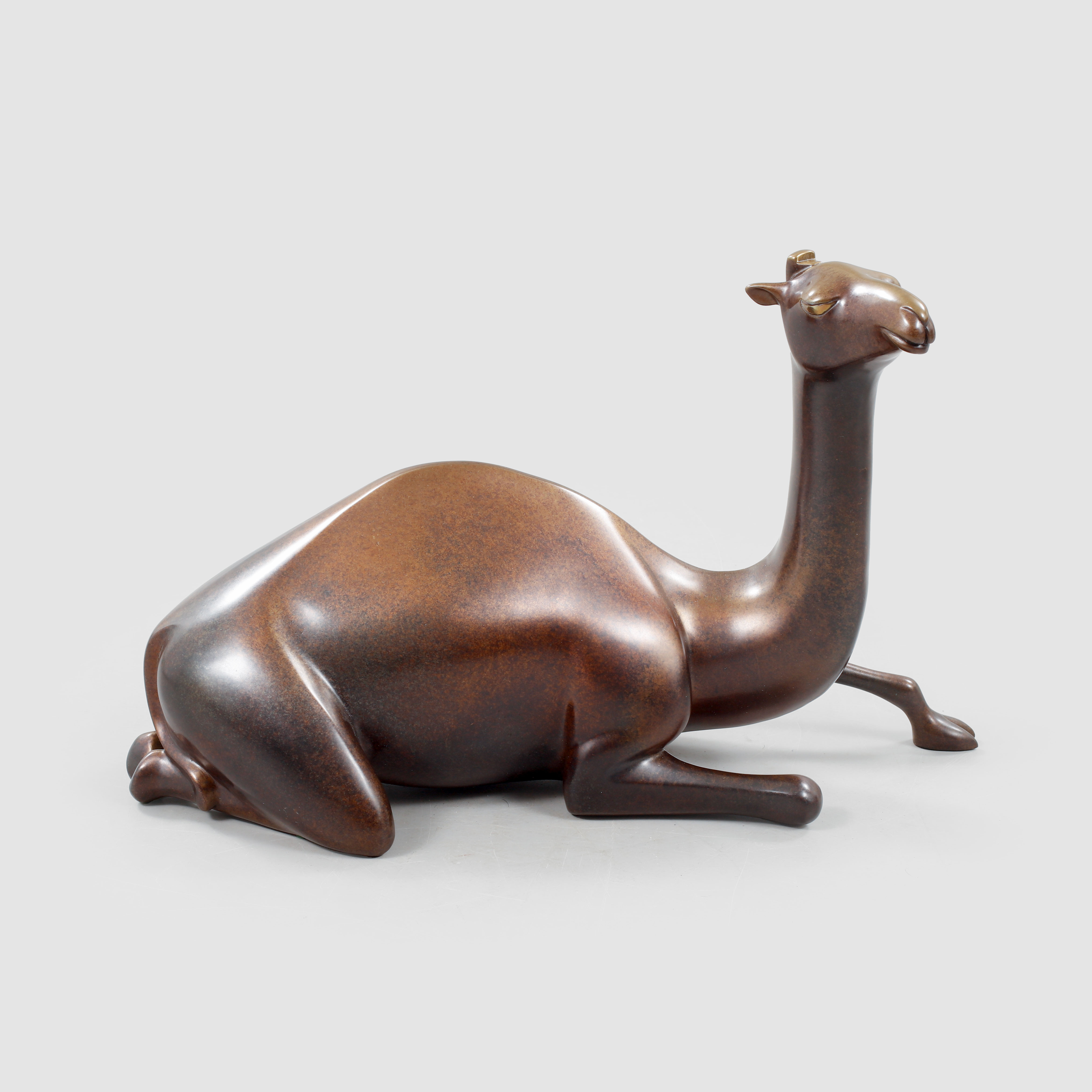 LOET VANDERVEEN. Skulptur, brons, numrerad 12/350.