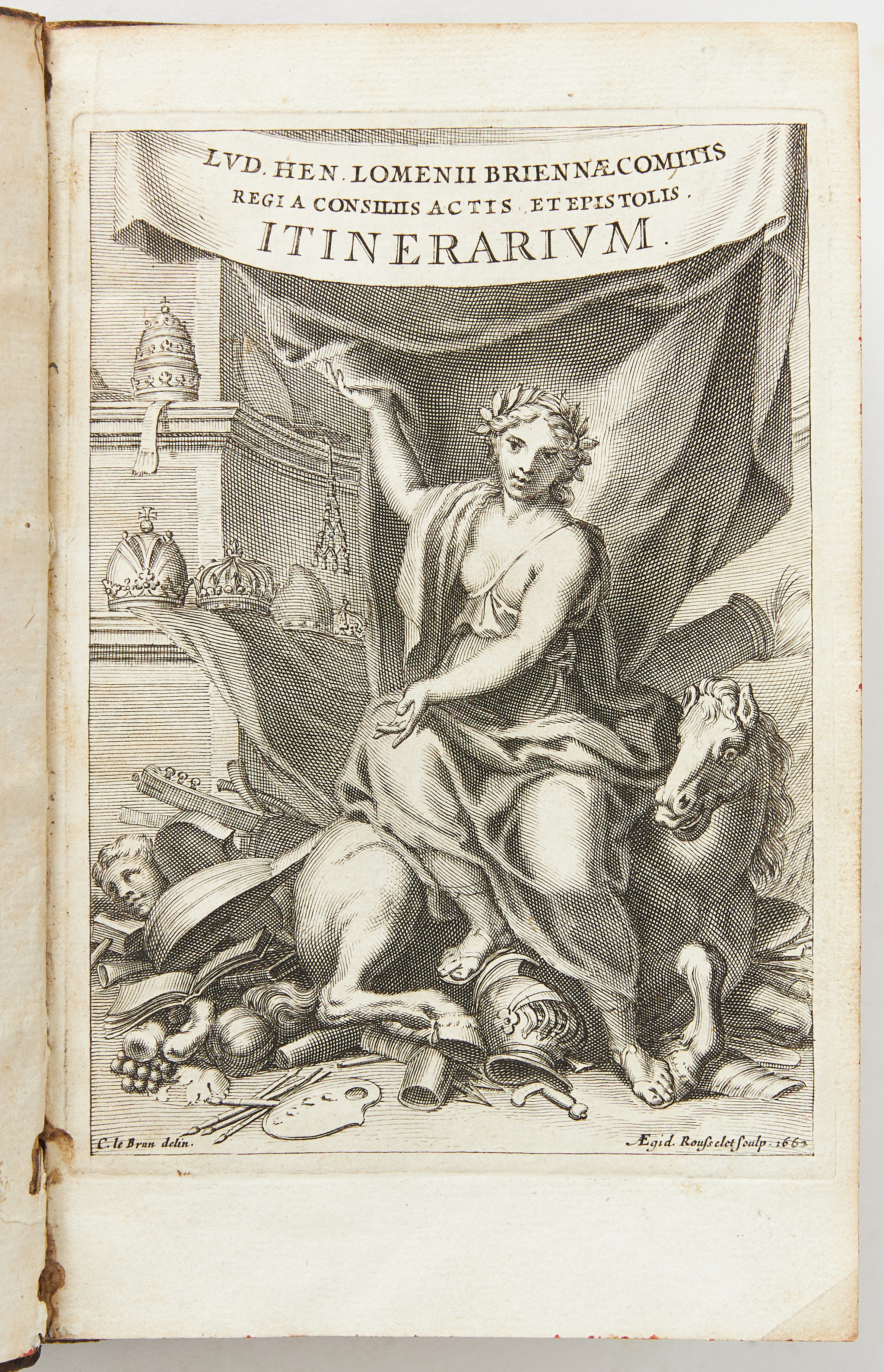 LOMÉNIE DE BRIENNES TRAVELS IN LAPLAND a.o., 2nd ed. 1662.