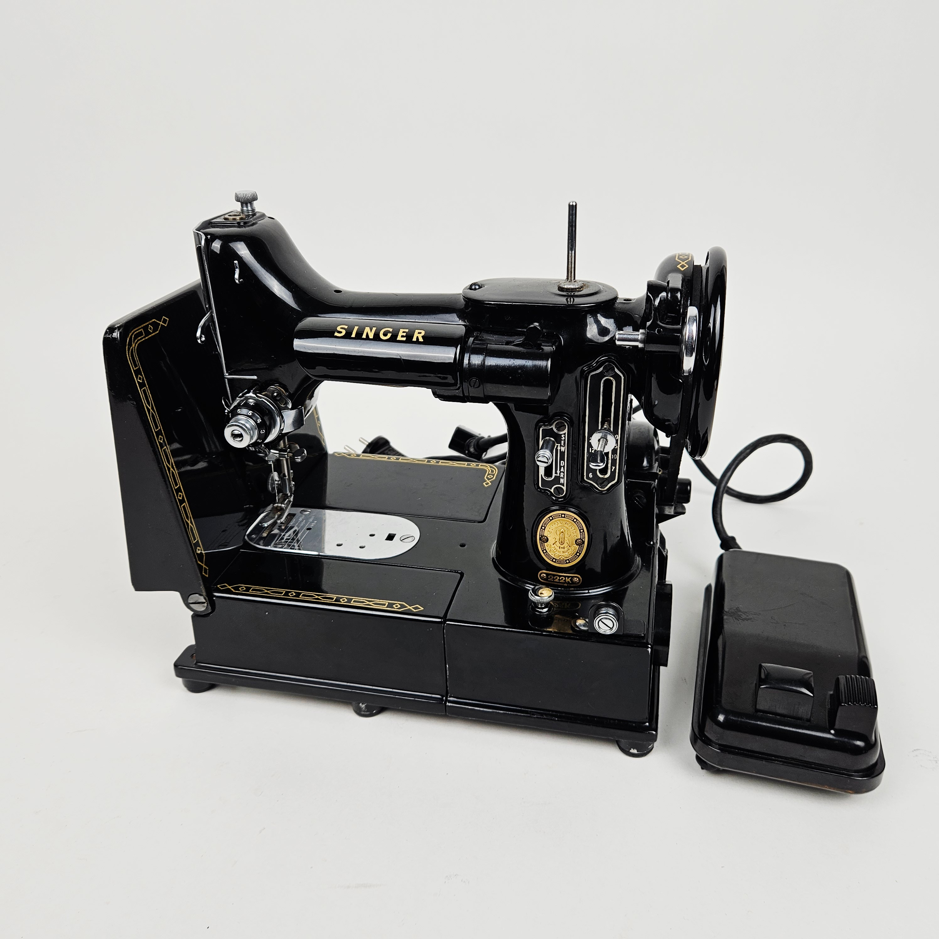 SYMASKIN, modell 222K, The Singer Manufacturing Co.