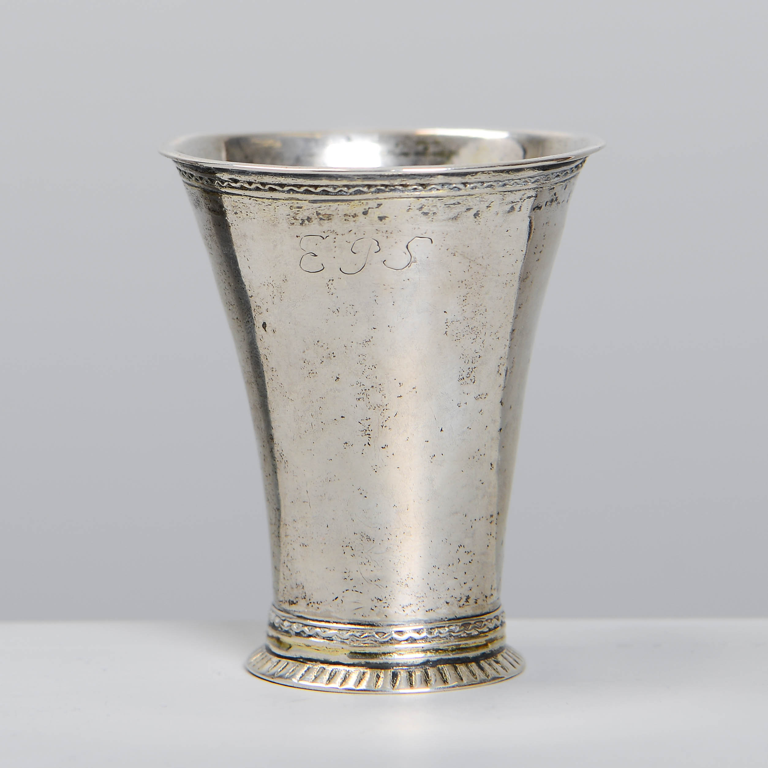 PETTER DAVIDSSON. Bägare silver, Norrköping, 1769.