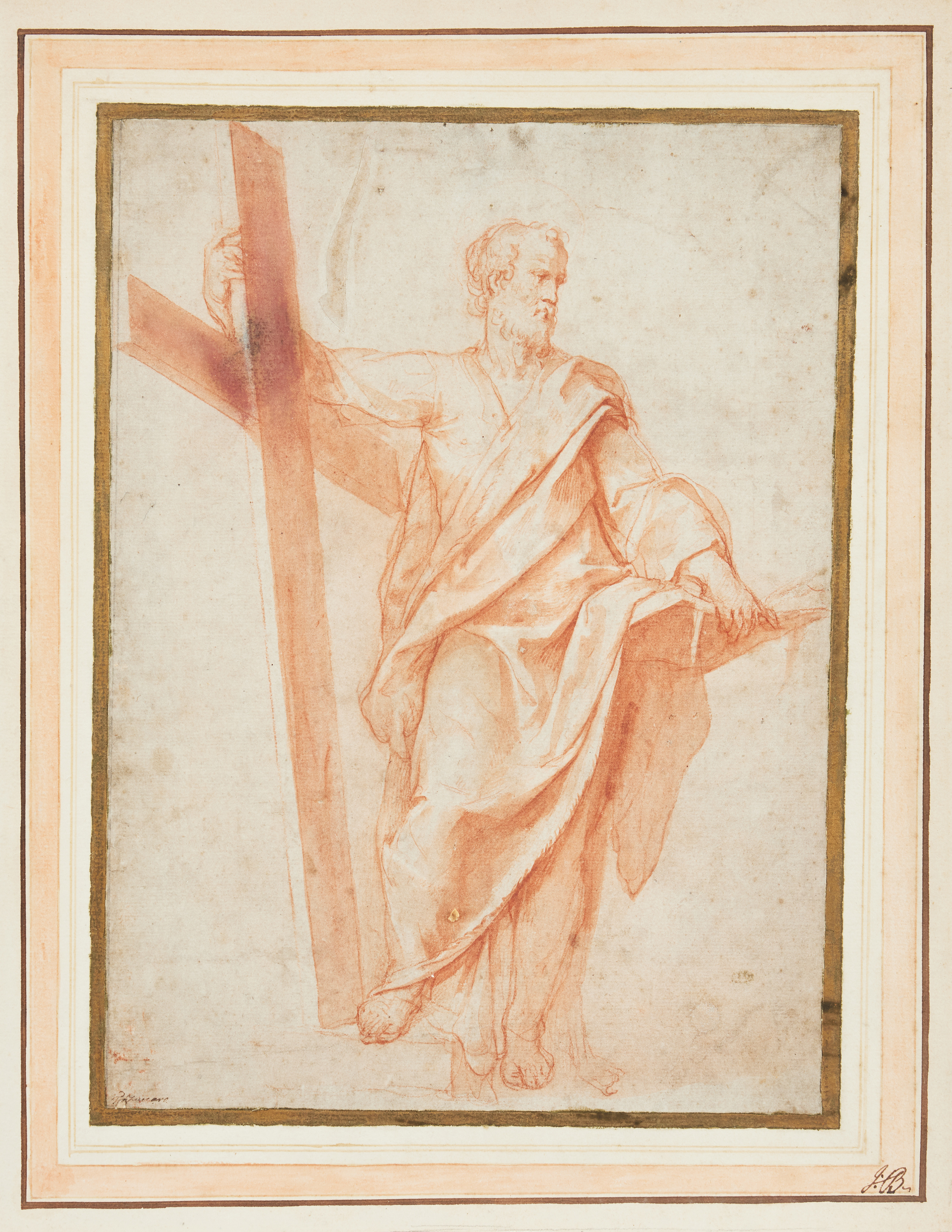 TADDEO ZUCCARO (SANT'ANGELO IN VADO 1529-1566 ROME). Saint Paul.
