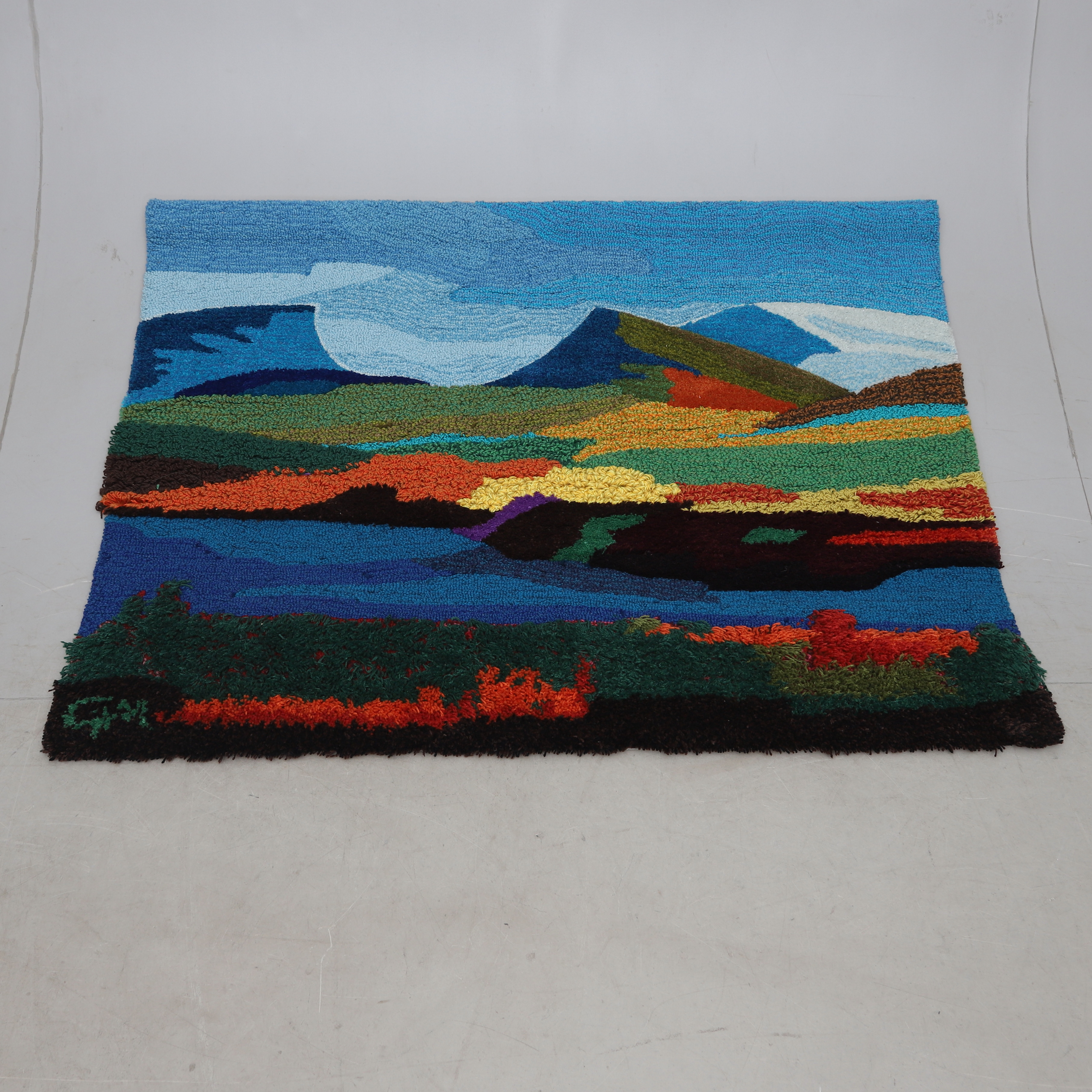 GILBERT MARKLUND. "Abisko", Bonad, Kasthall Ateljé, signerad och numrerad 28/50.