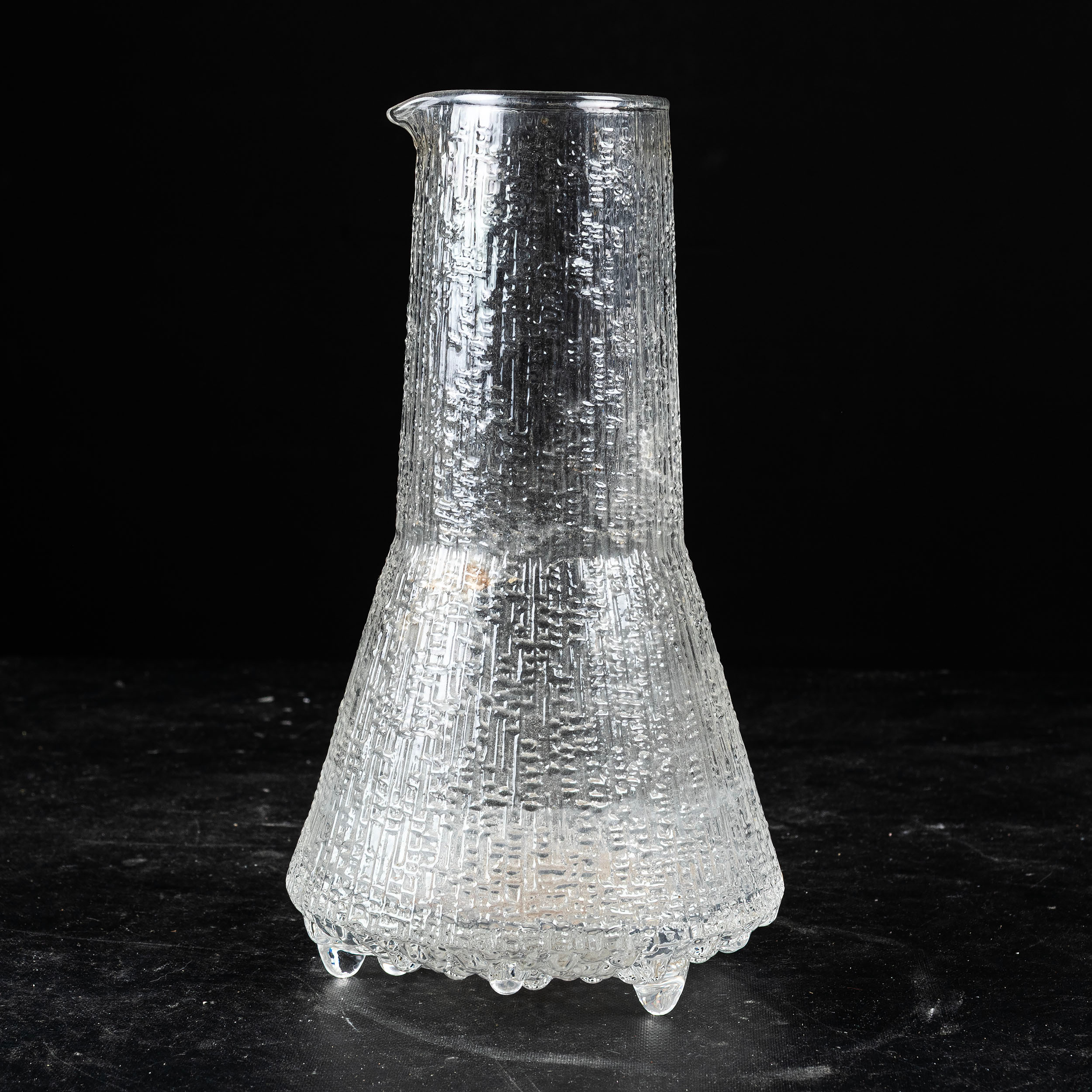 TAPIO WIRKKALA. Karaff, "Ultima Thule", Iittala, Finland.