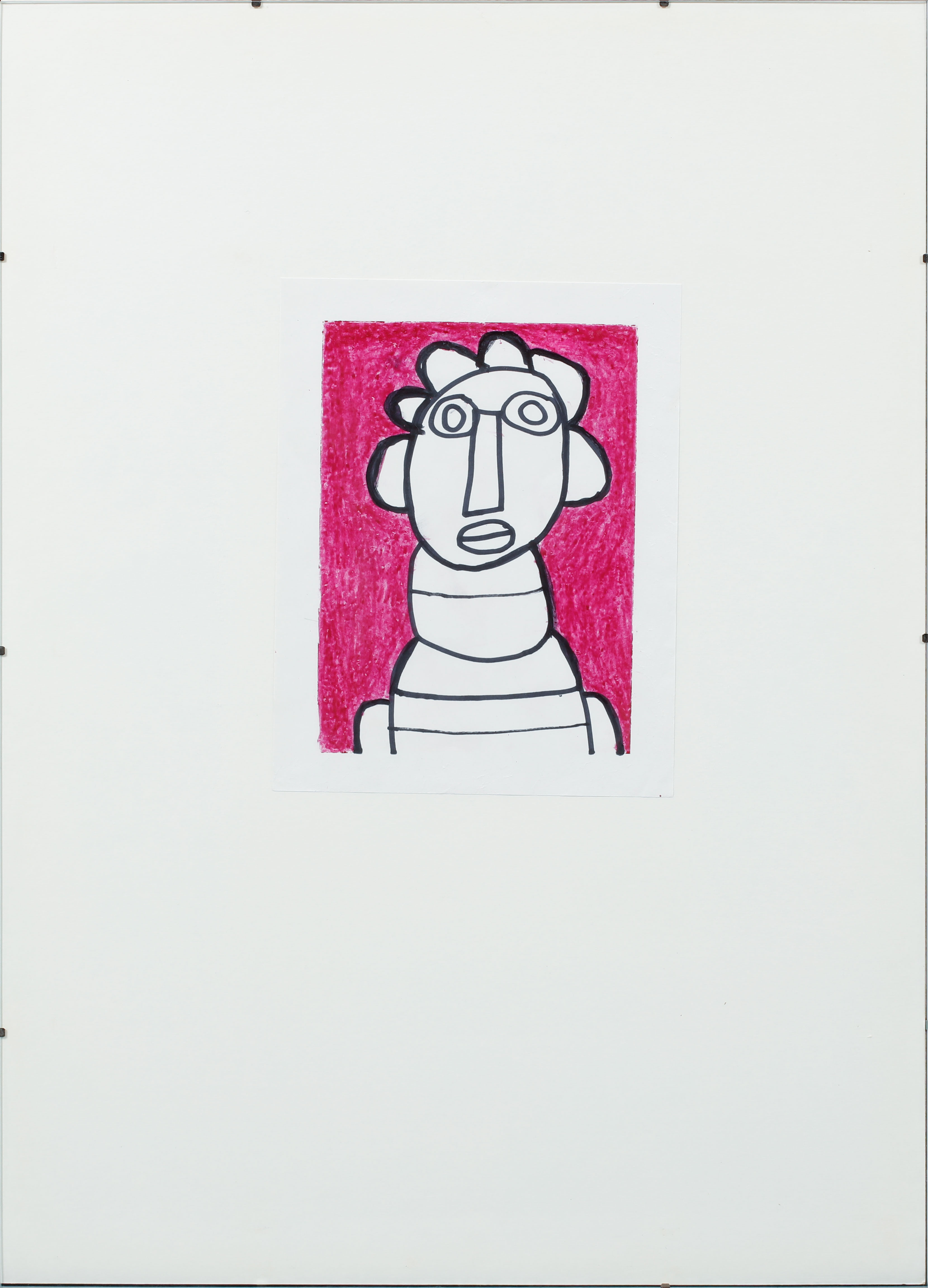 VINCENT JACKSON. Utan titel. Blandteknik, signerad a tergo.