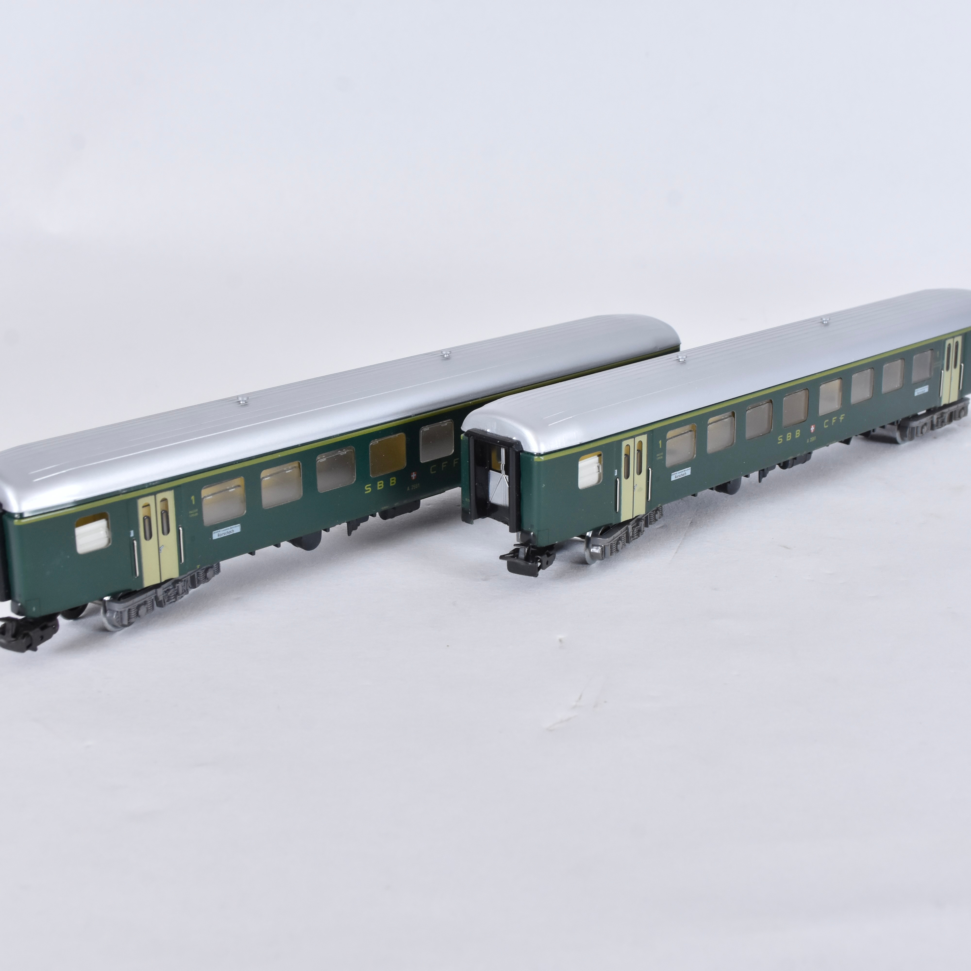 PERSONVAGNAR, 2-stycken, Märklin, 4066.