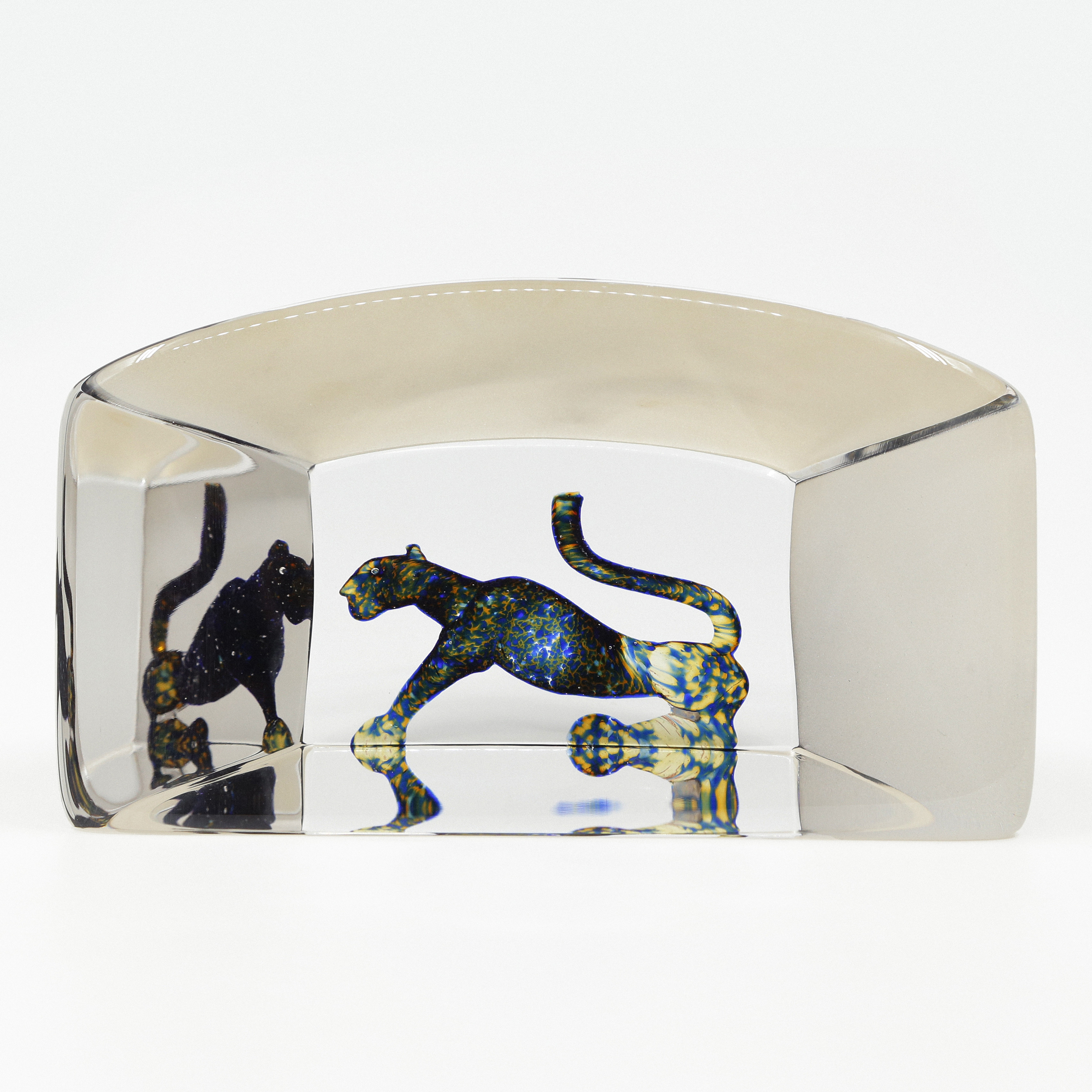 GLASSKULPTUR "WIEWPOINTS" BERTIL VALLIEN, KOSTA BODA.