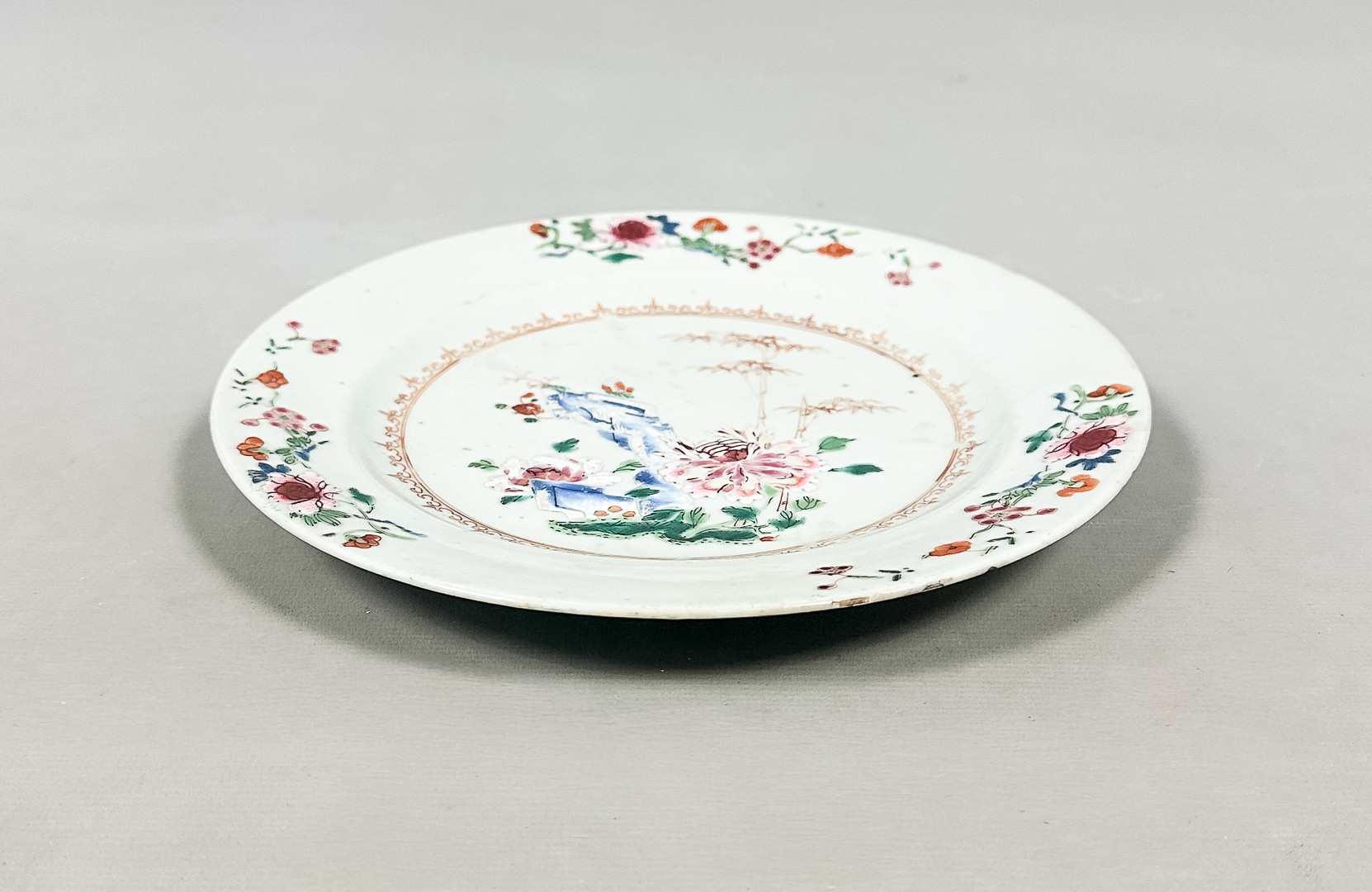 TALLRIK, porslin, Kina, Qianlong (1736-1795).