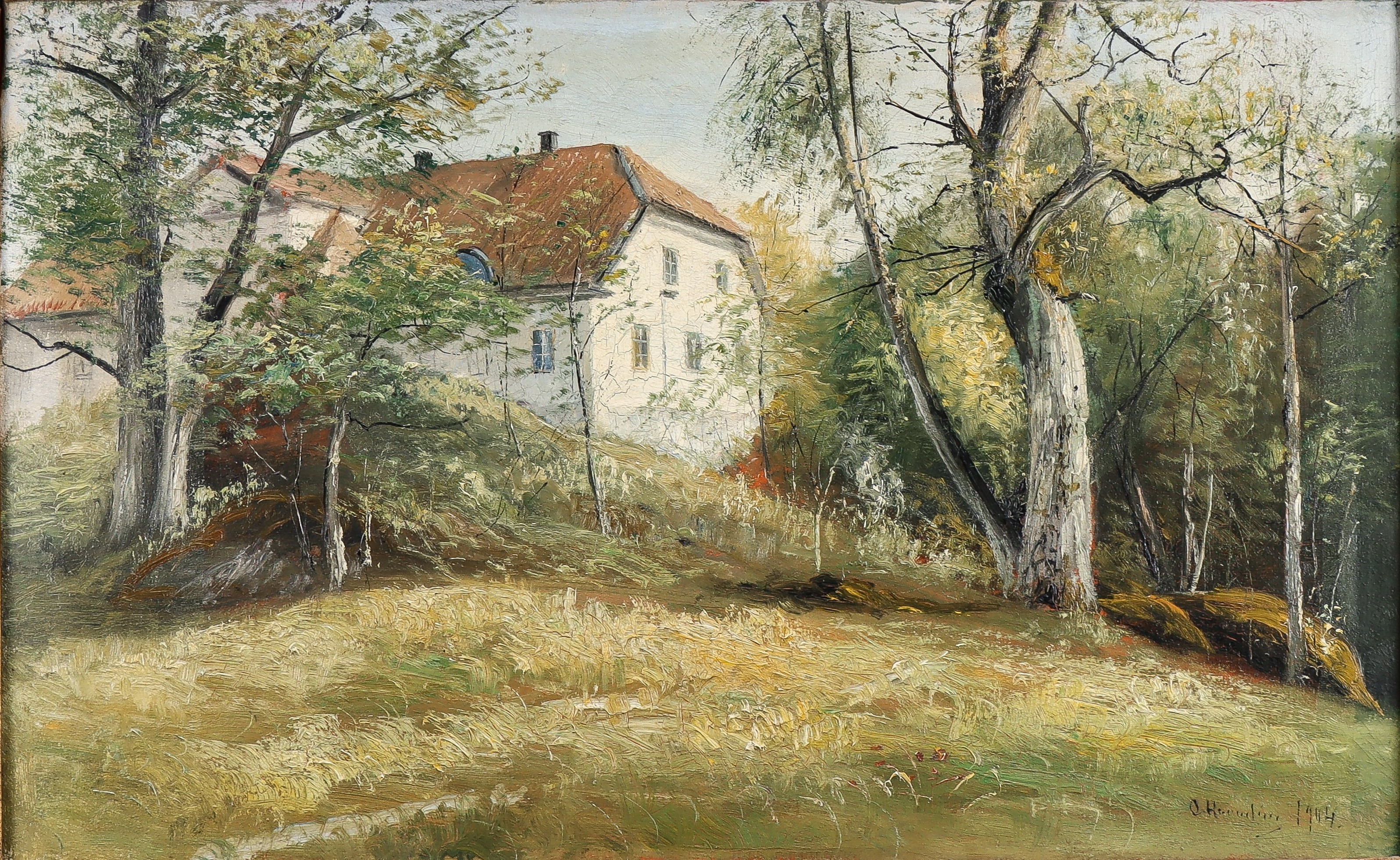 OLOF HERMELIN. "Boo Egendom i Östergötland".
