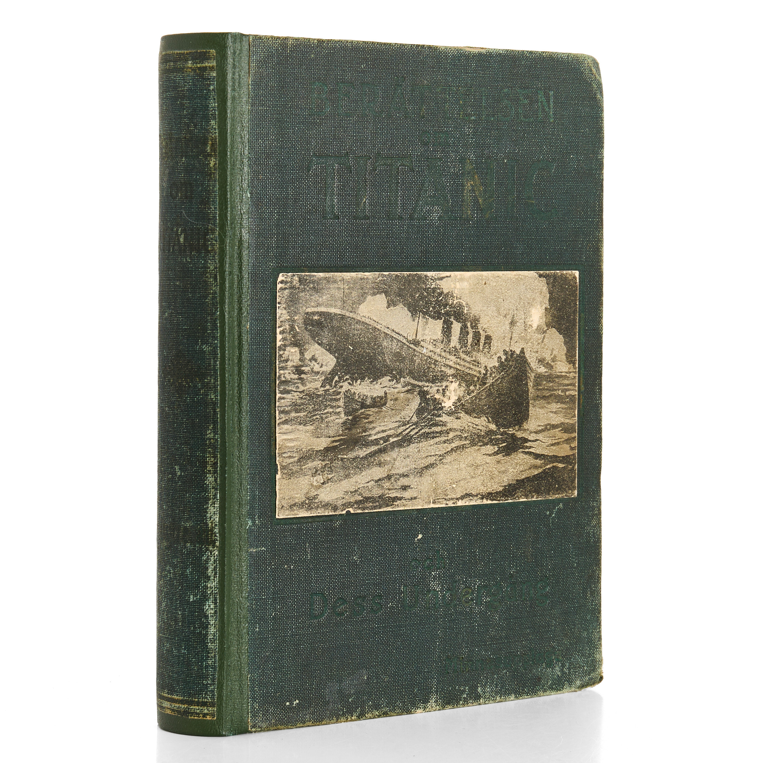 BOK. EVERETT, MARSHALL; "Berättelsen om Titanic och dess förfärliga undergång", 1912.