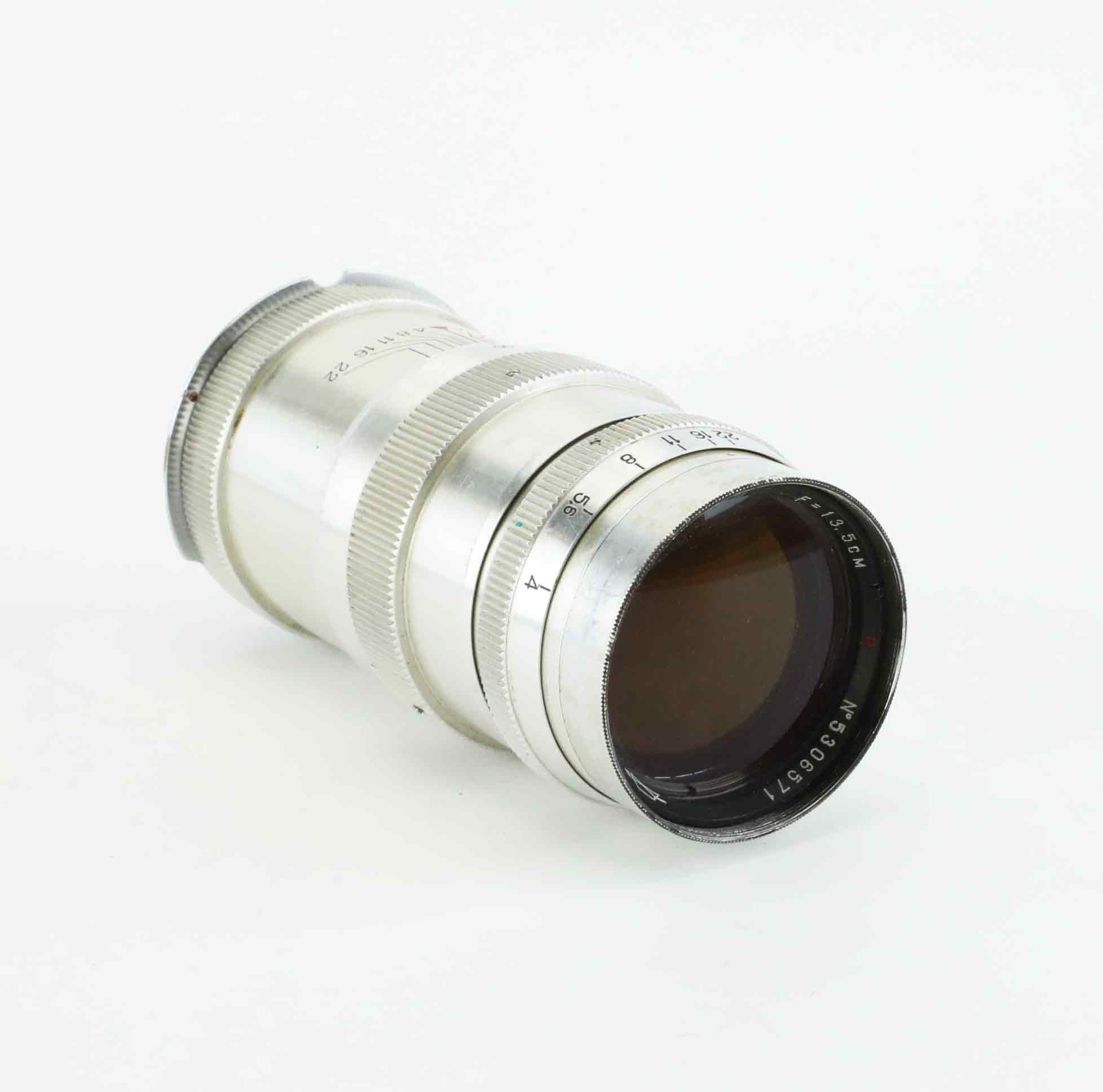 OBJEKTIV, Jupiter-11, 1:4, F=13.5cm.