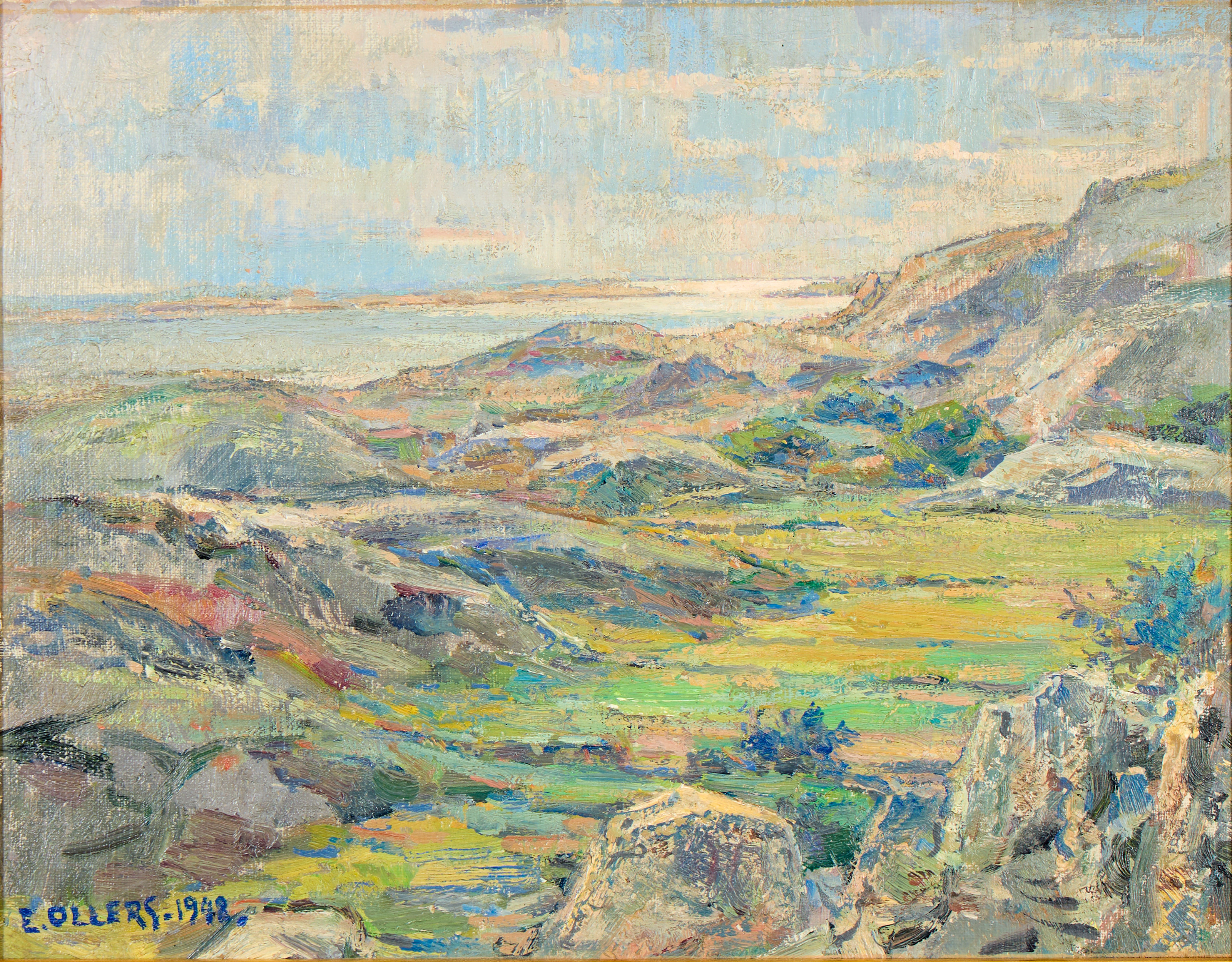EDVIN OLLERS. Landskap.