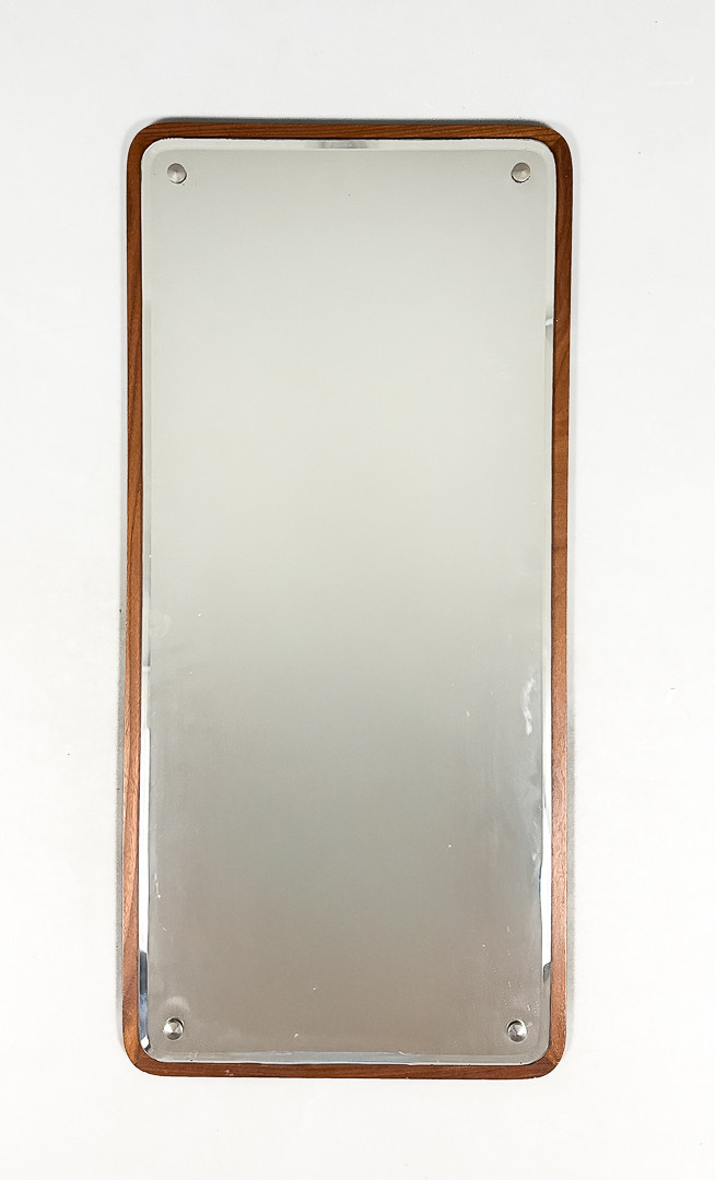 SPEGEL, teak, glas, G & T, Hovmantorp.