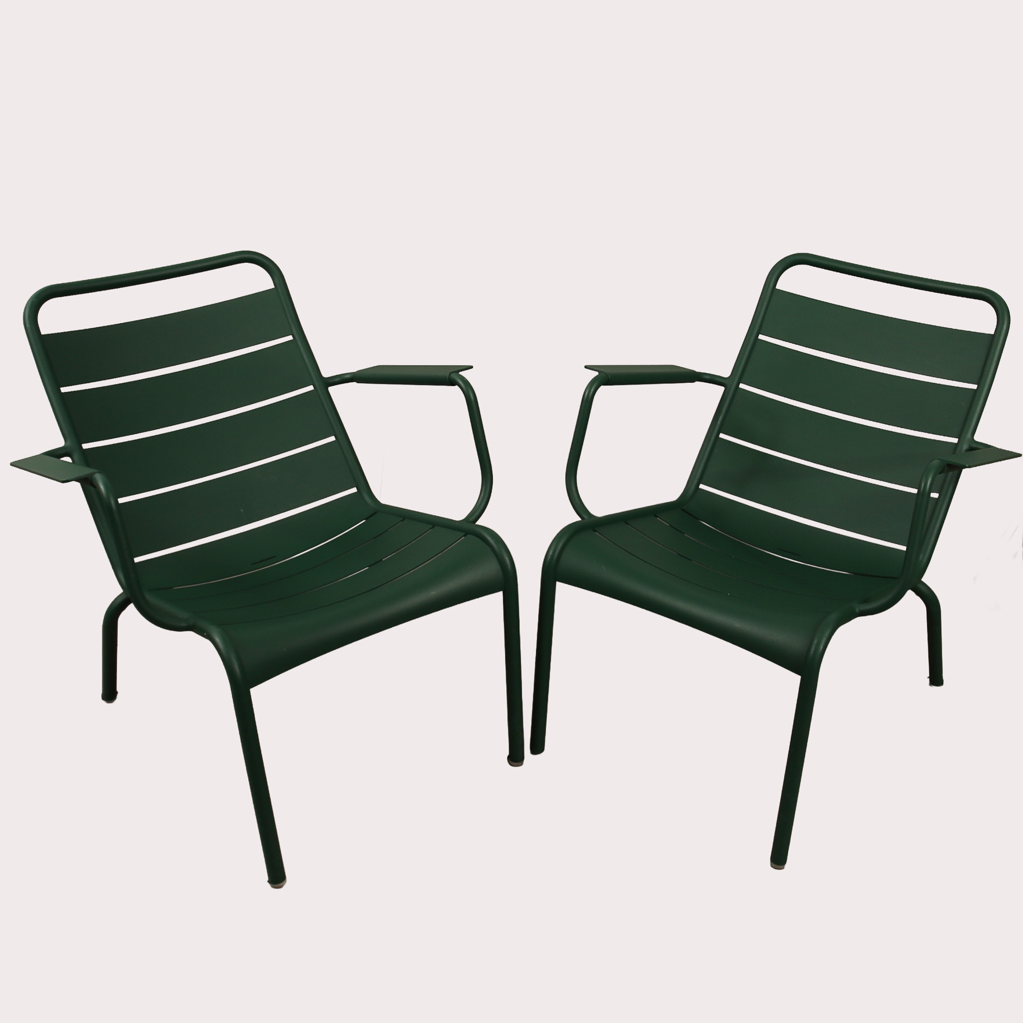 ARMLÄNSSSTOLAR, 1 par, Fermob Luxembourg "Low armchair".