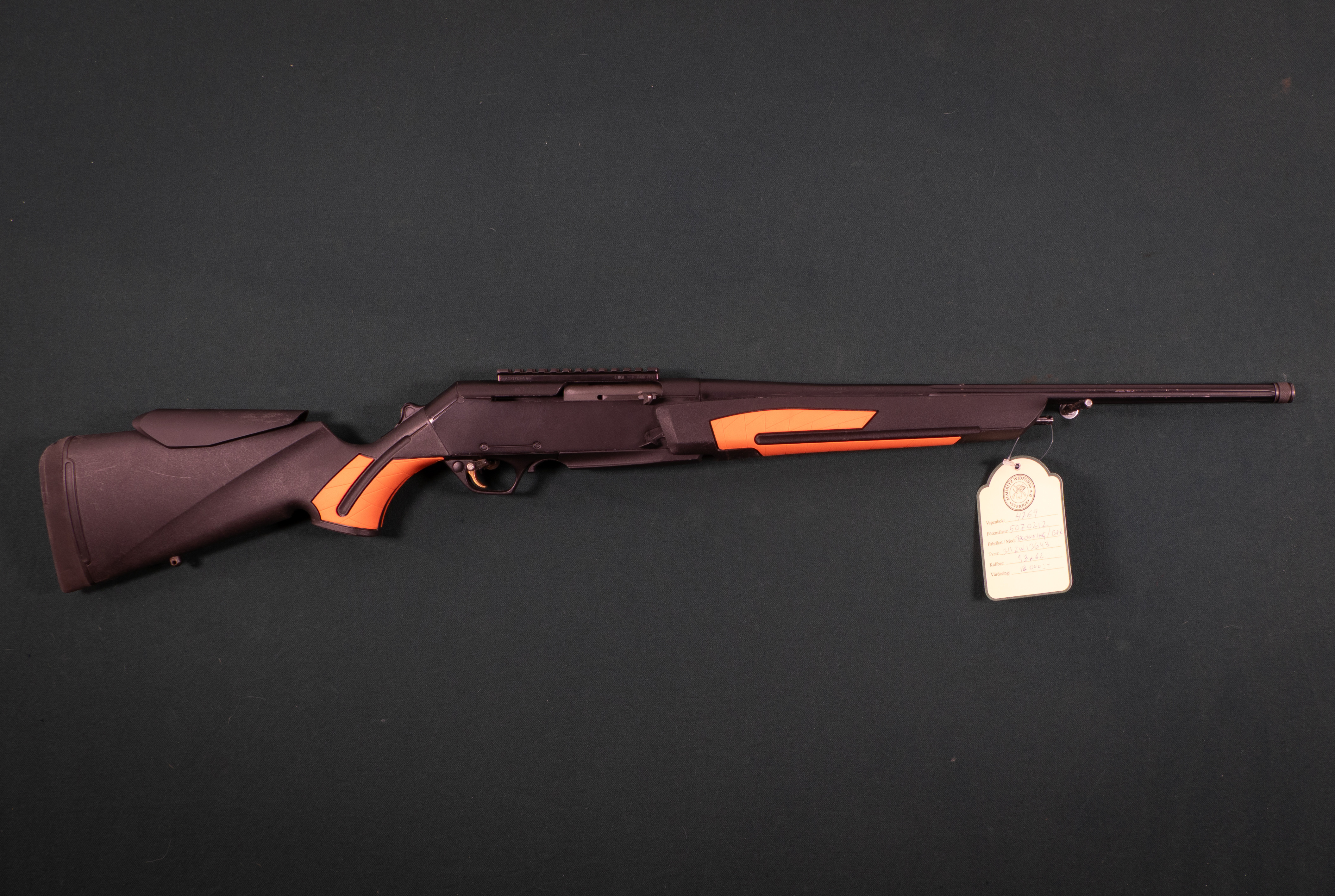 Browning Modell Bar Tracker HC Kal. 9,3x62 Tillv.nr: 311ZW13643 SE2537113.