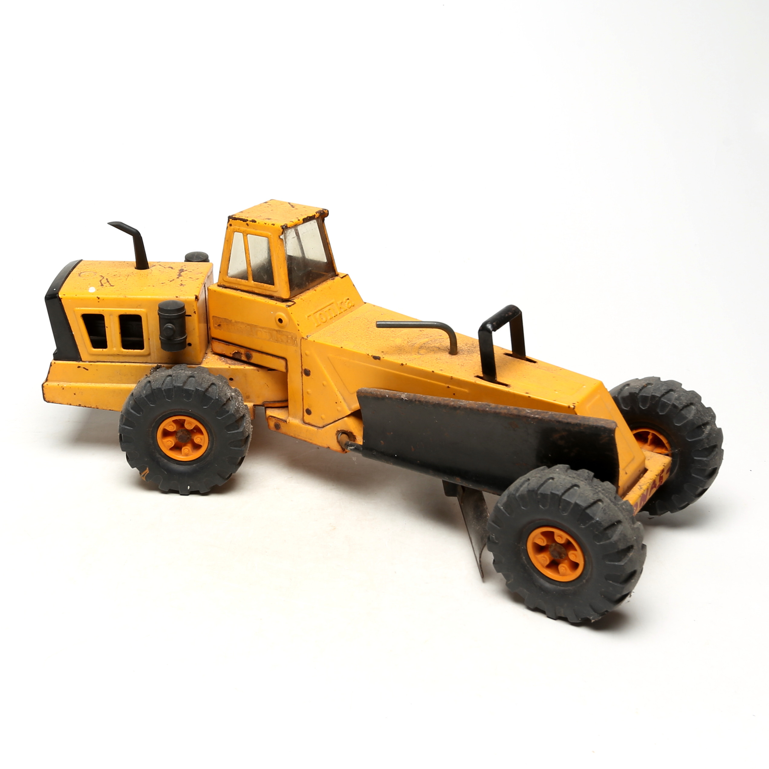 LEKSAKSFORDON med SLÄP, metall/plast, Tonka.