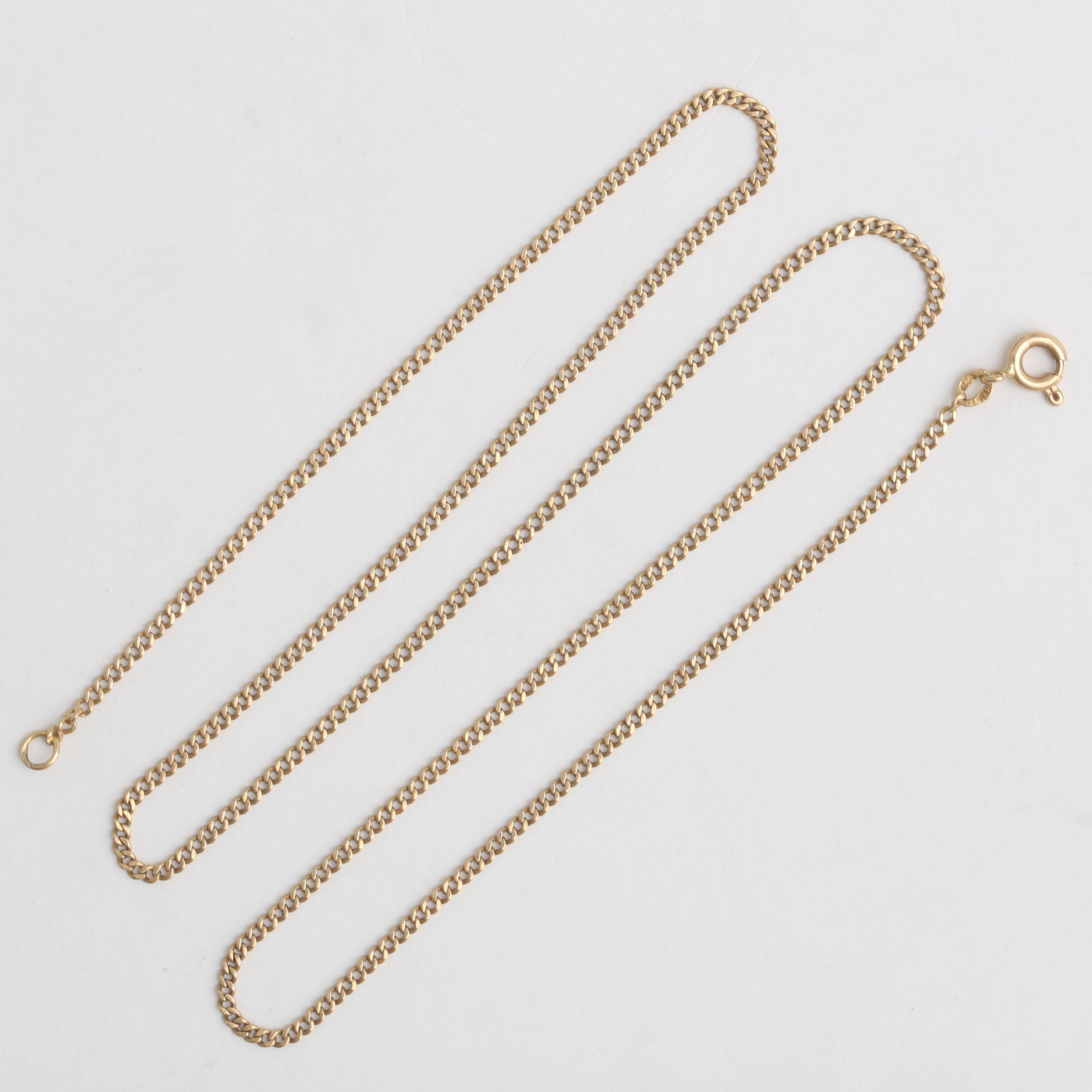 KEDJA, pansarlänk, 18 k guld, 4,23 gram.