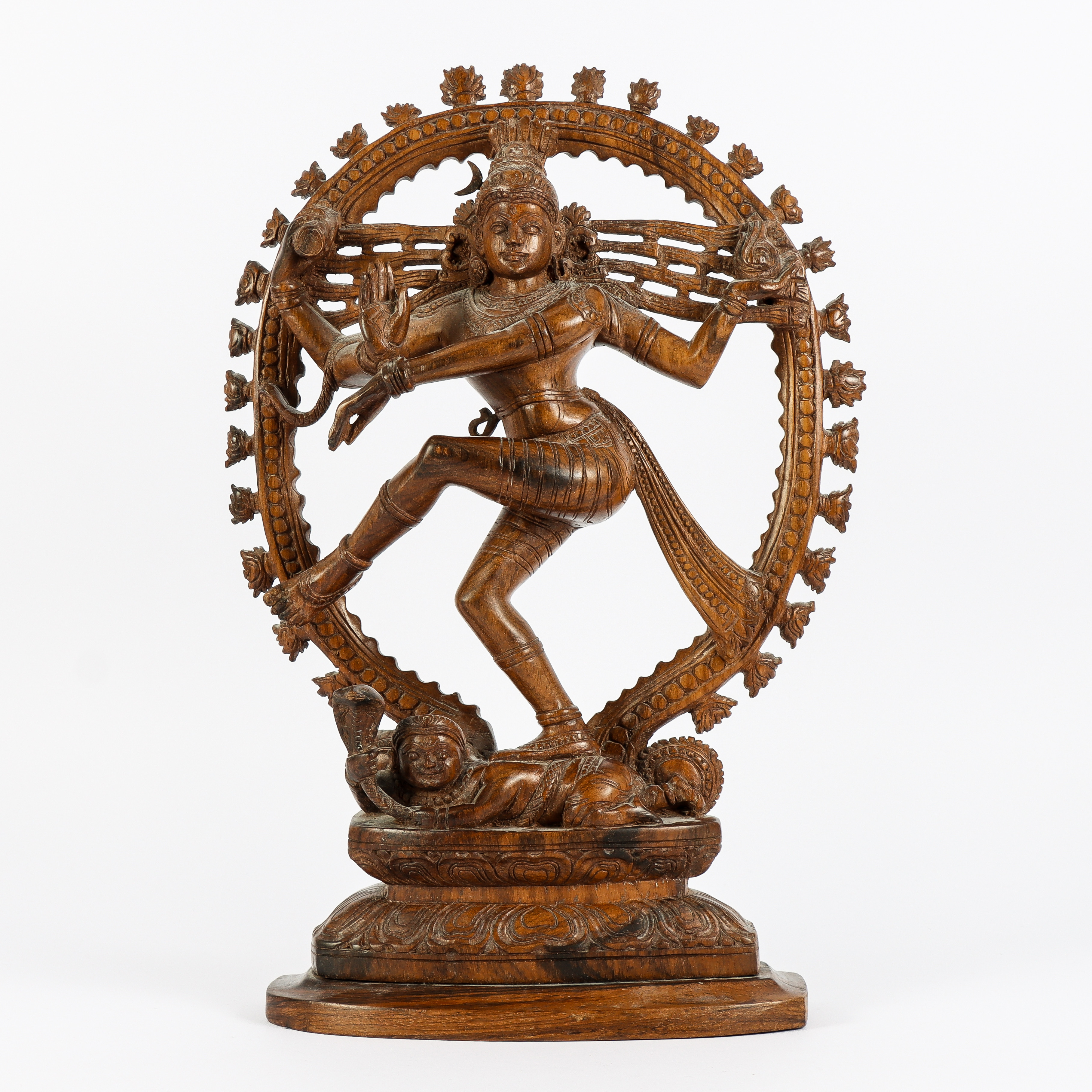 SKULPTUR trä, Shiva.