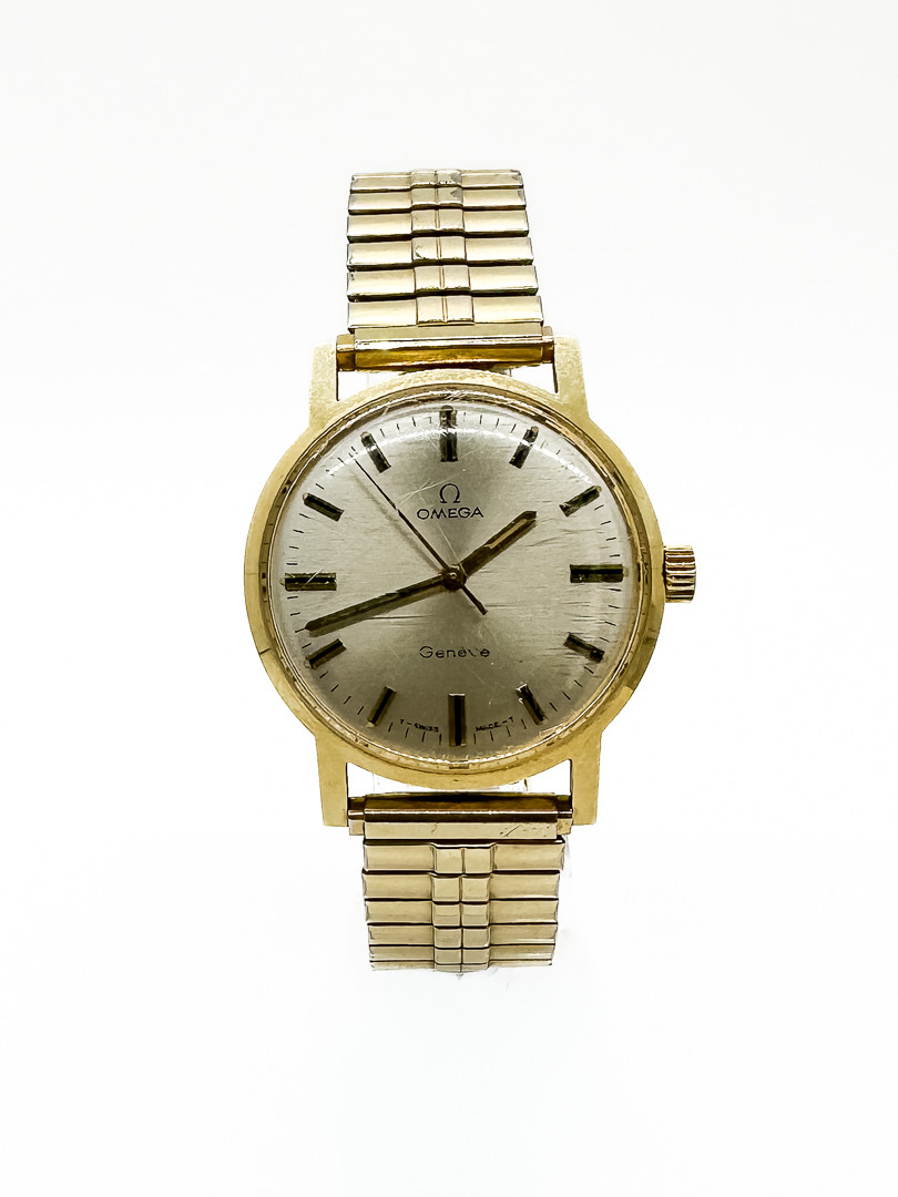ARMBANDSUR, Omega Geneve, 14k Guld, 1970-tal.