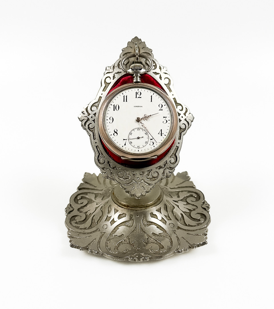 FICKUR & STÄLL, Omega, silver, 1900-talets början.