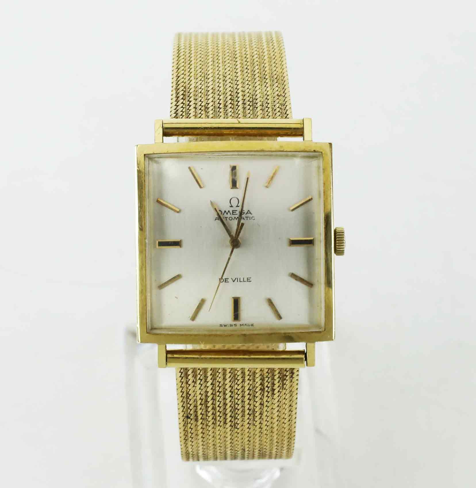 ARMBANDSUR, Omega De Ville, Guld 18K.