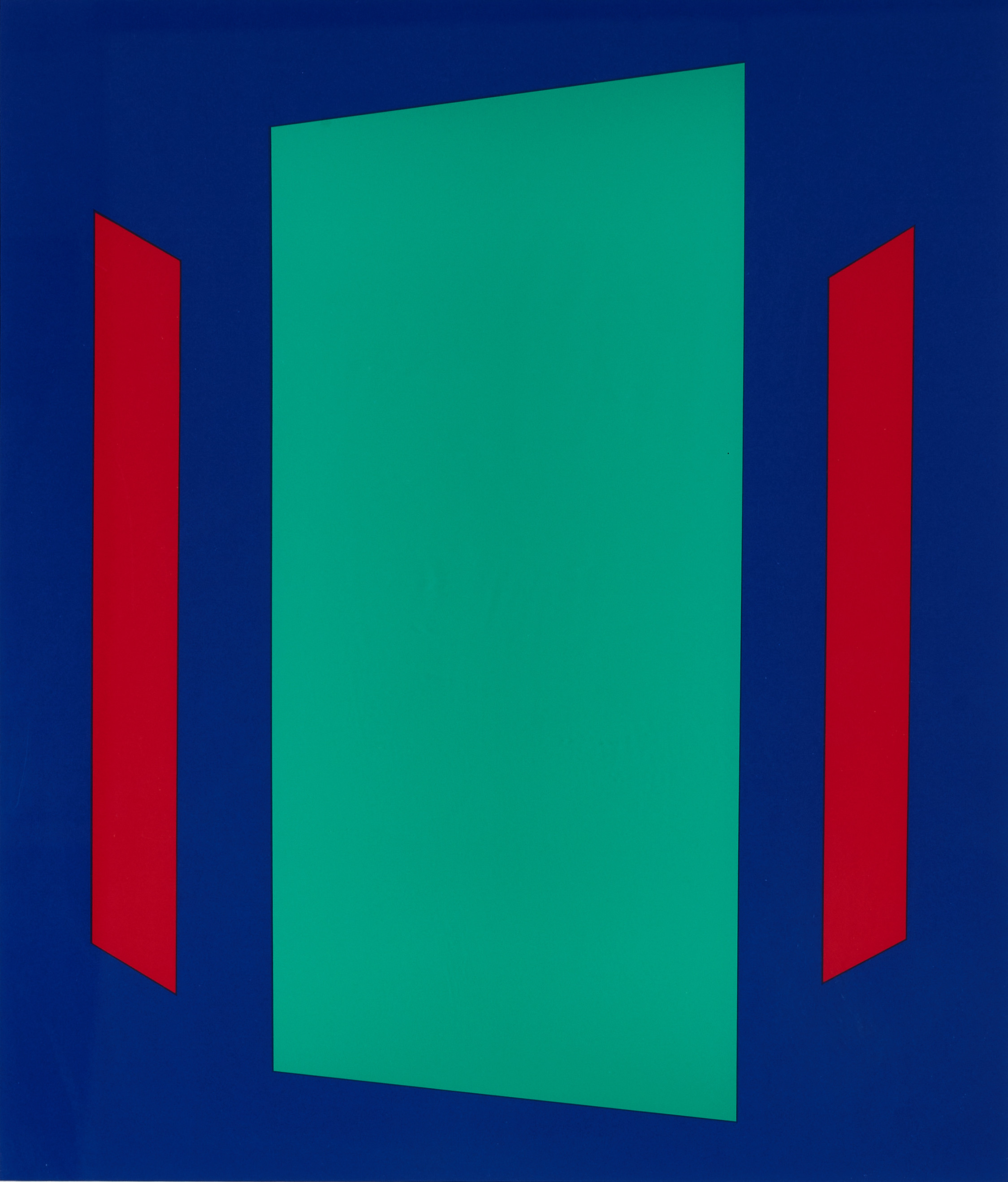 ERIK H. OLSON (1907-1995). Komposition, signerad och numrerad XIV/XXV, seriegrafi.