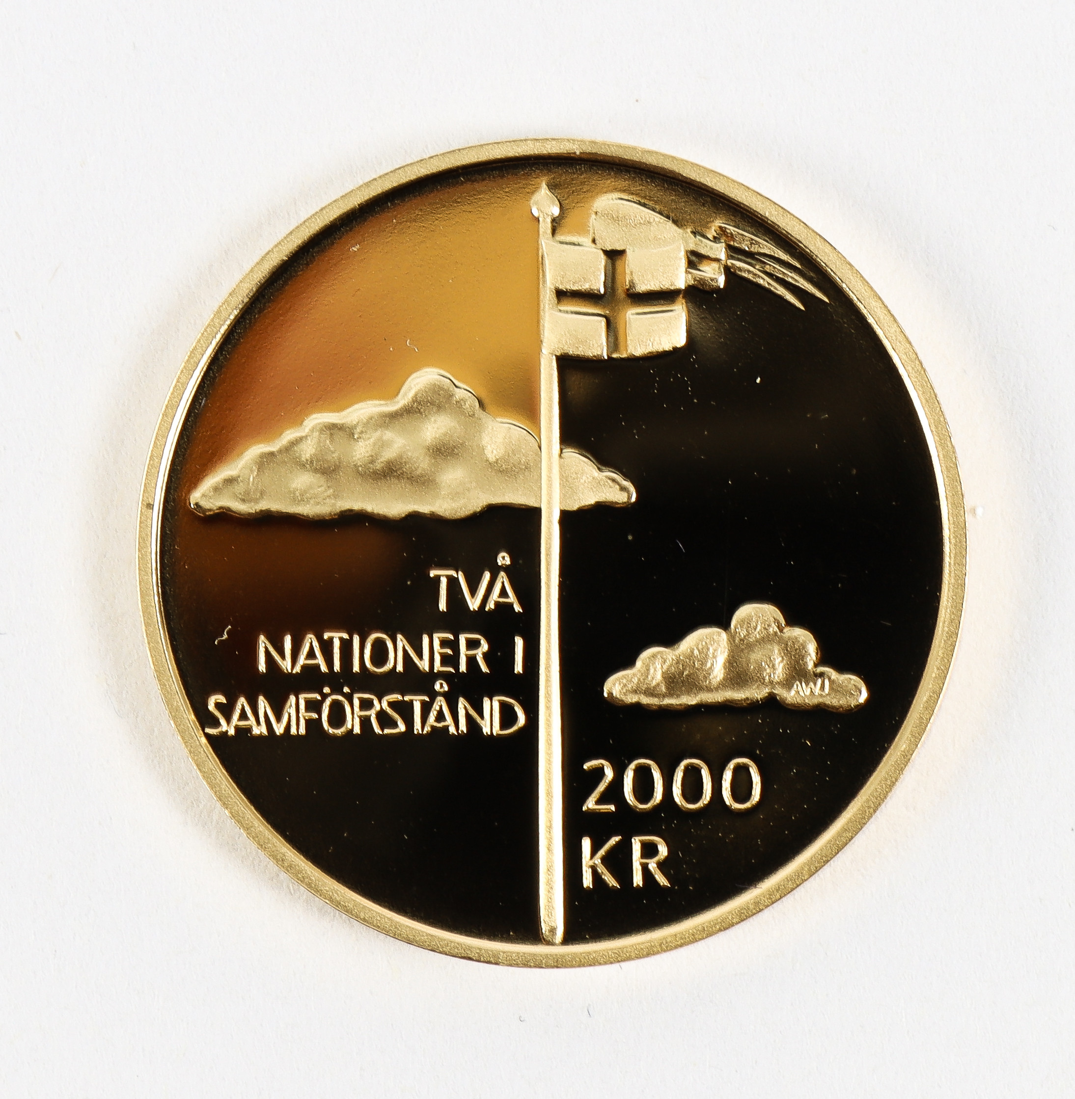 GULDMYNT 2000 kronor.