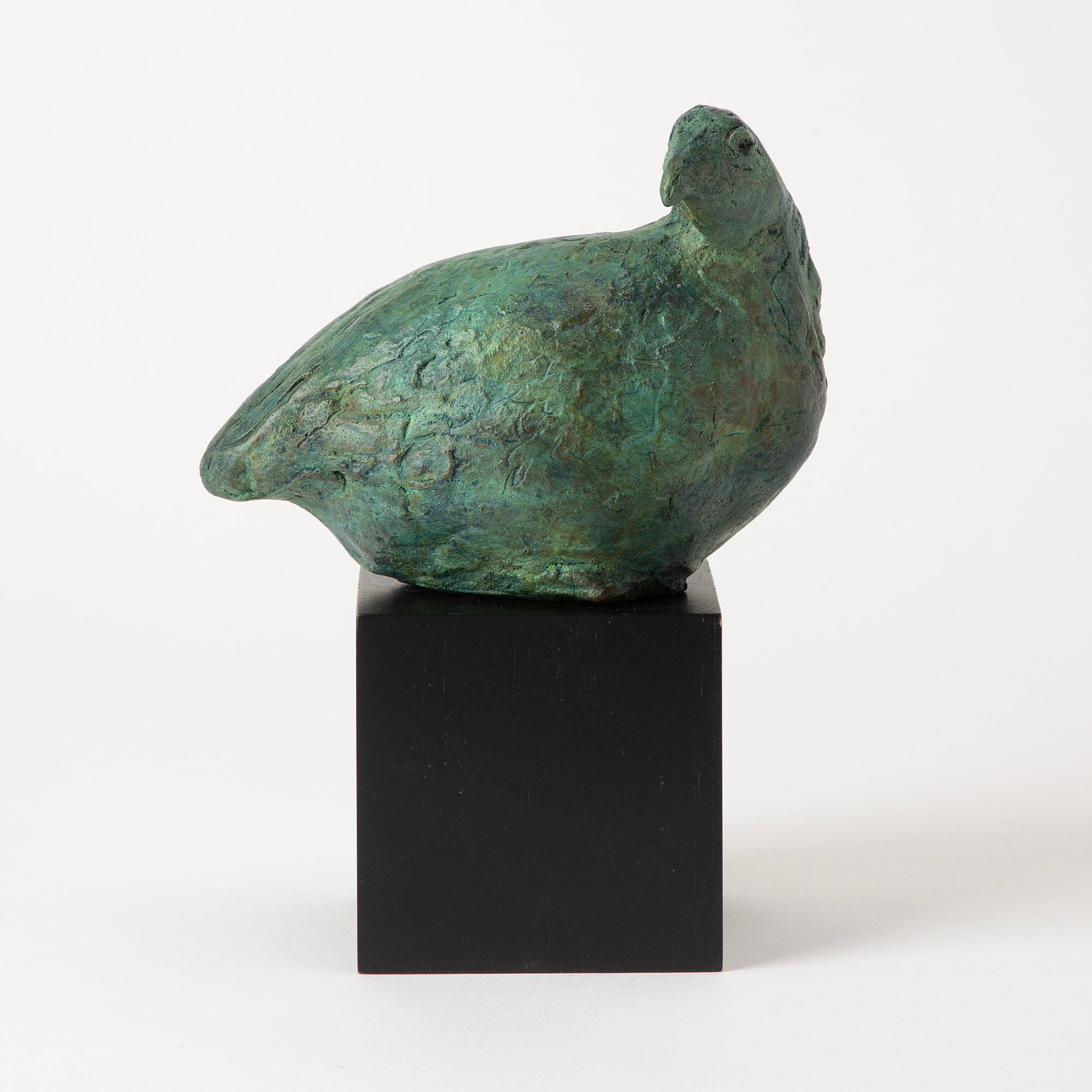 HENRIK ALLERT. Skulptur, patinerat brons. Signerad.