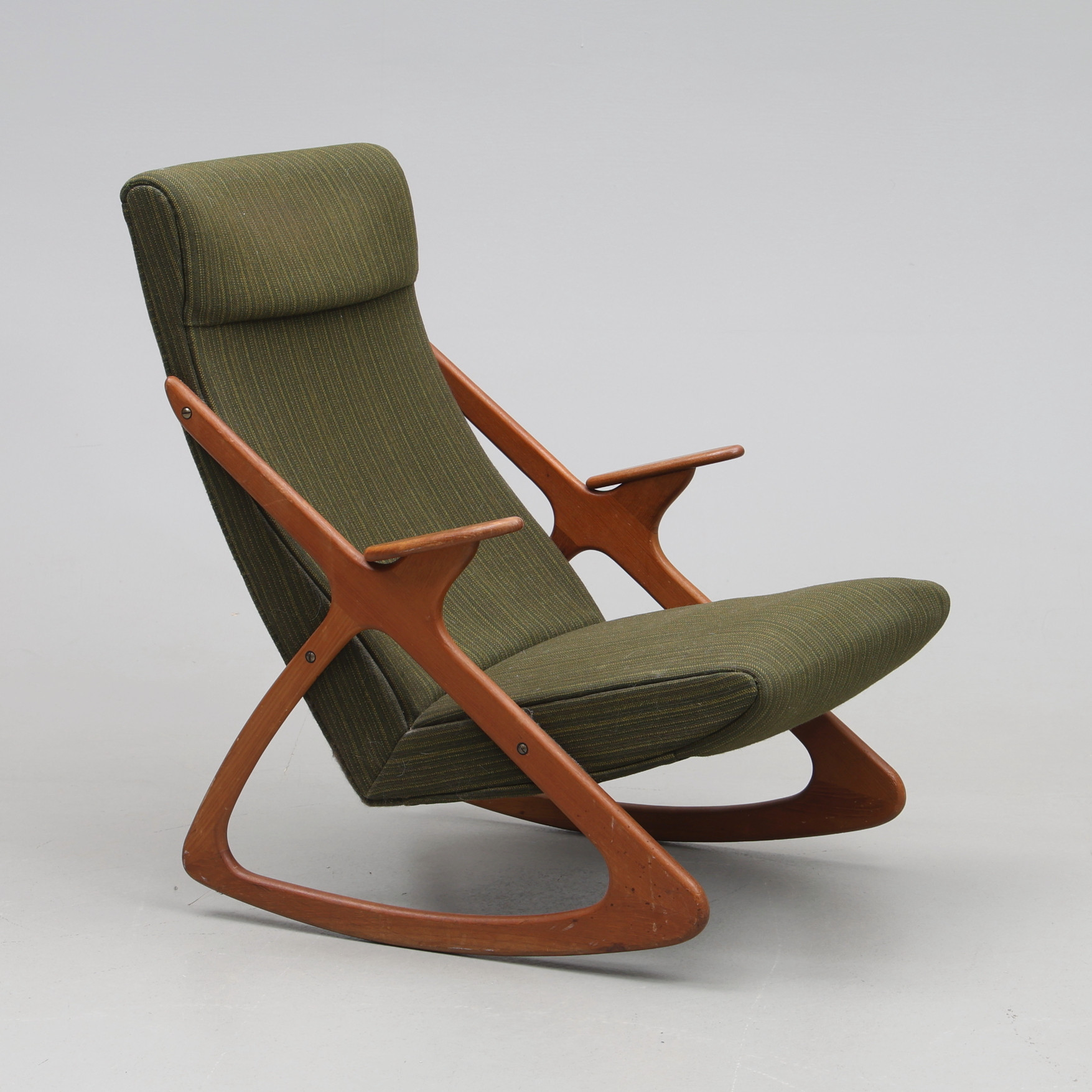 GUNGSTOL, teak, 1950/60-tal.