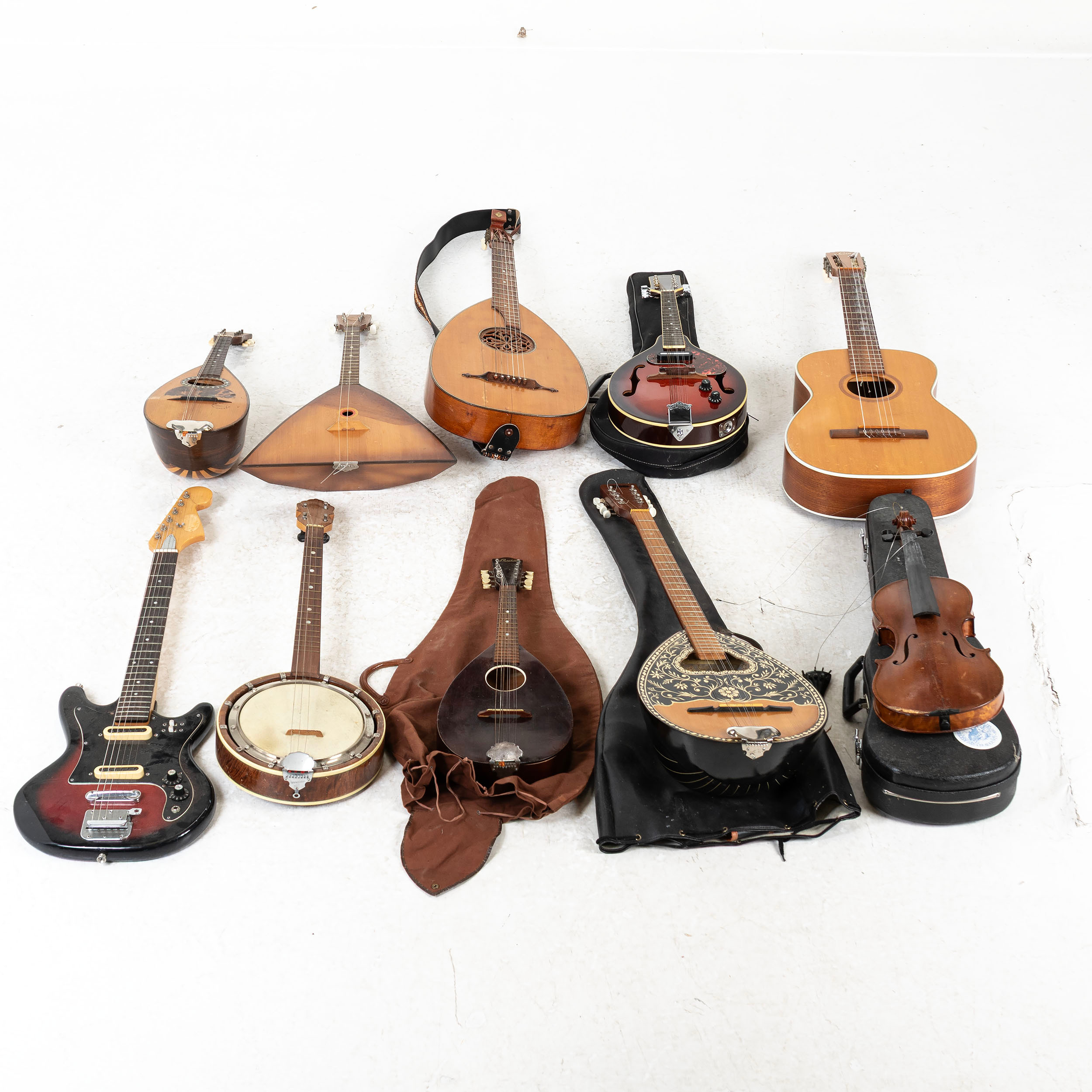 MUSIKINSTRUMENT, ett parti.