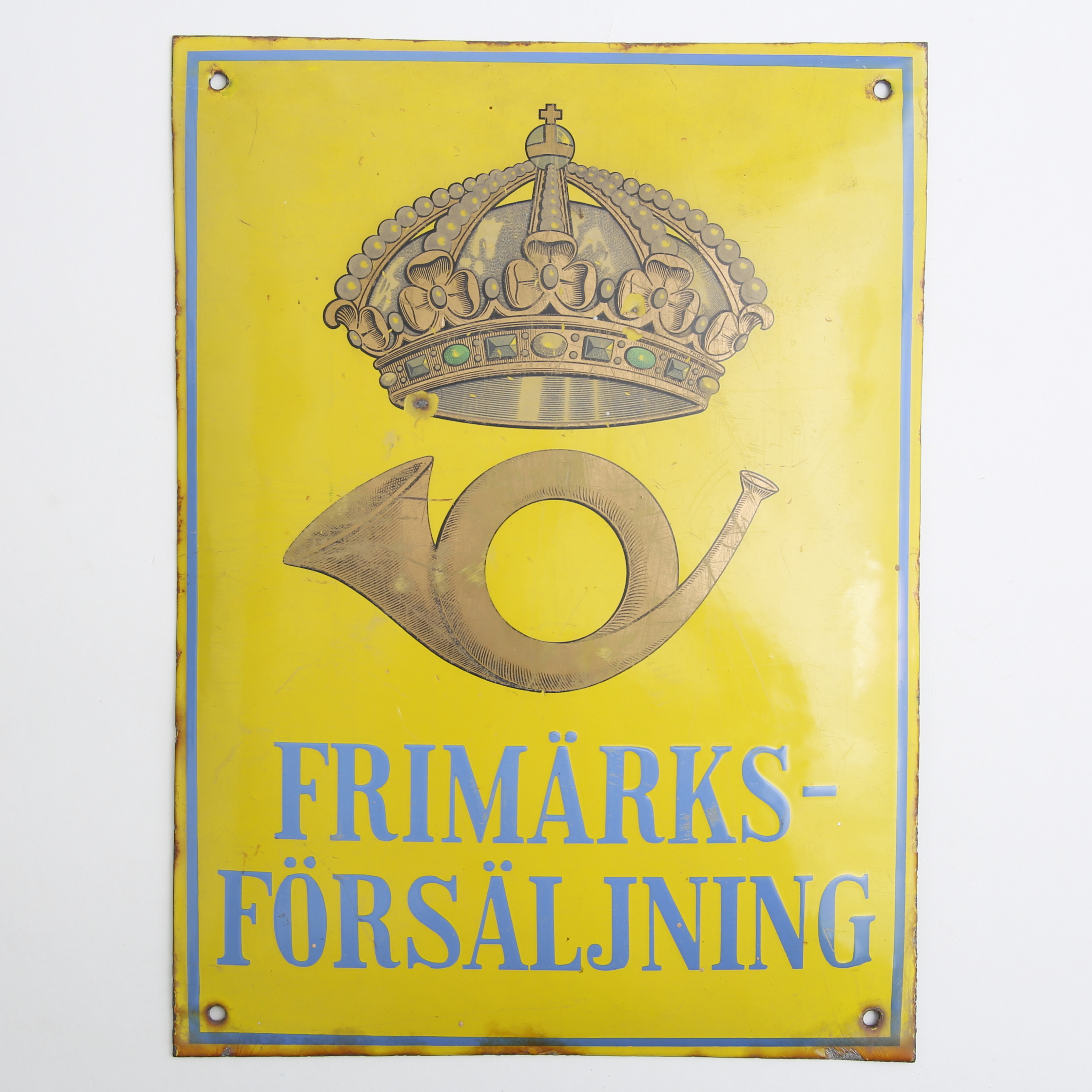 EMALJSKYLT, "Frimärksförsäljning", 1900-talets första hälft.