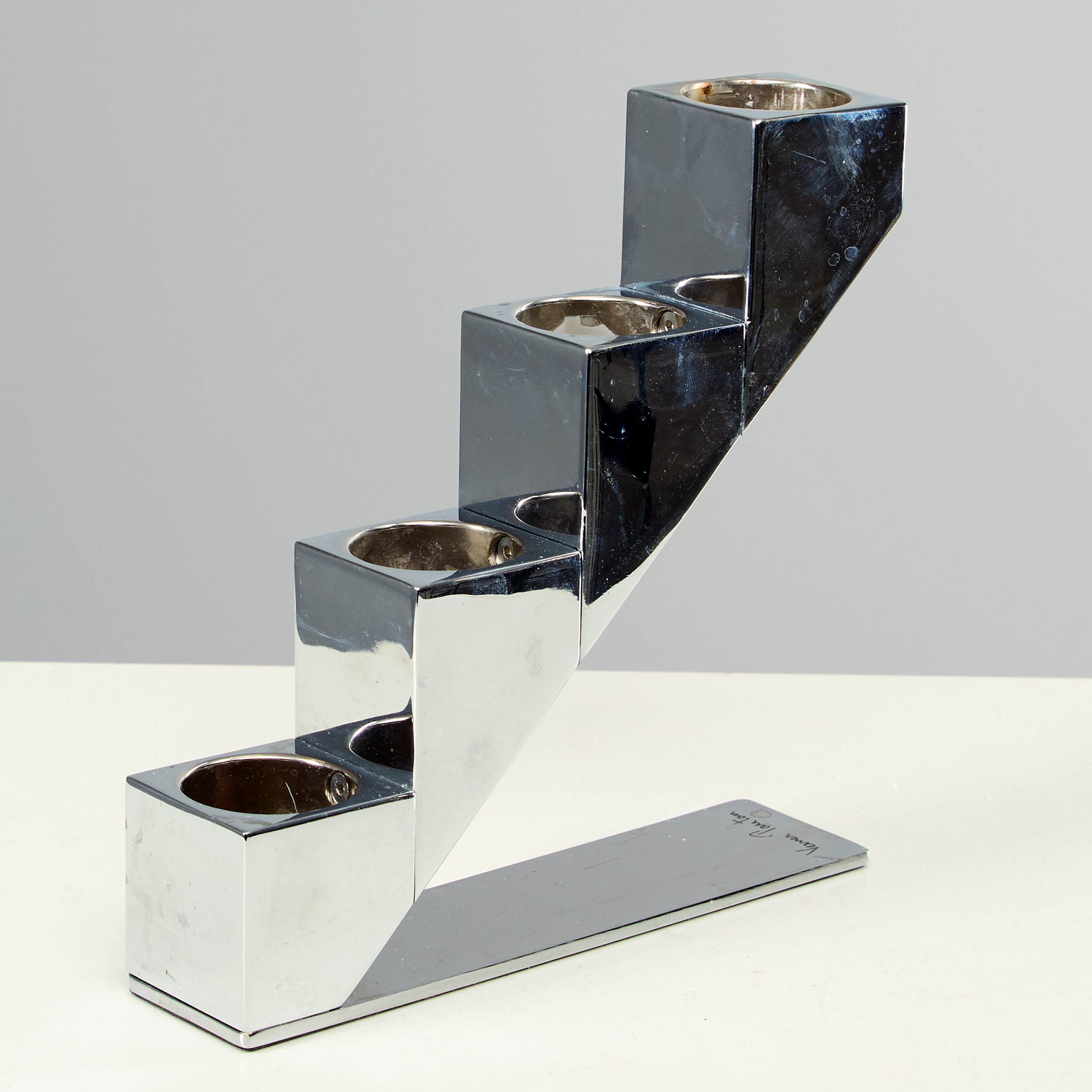 VERNER PANTON. KANDELABER "Sitting stairs", 1973.