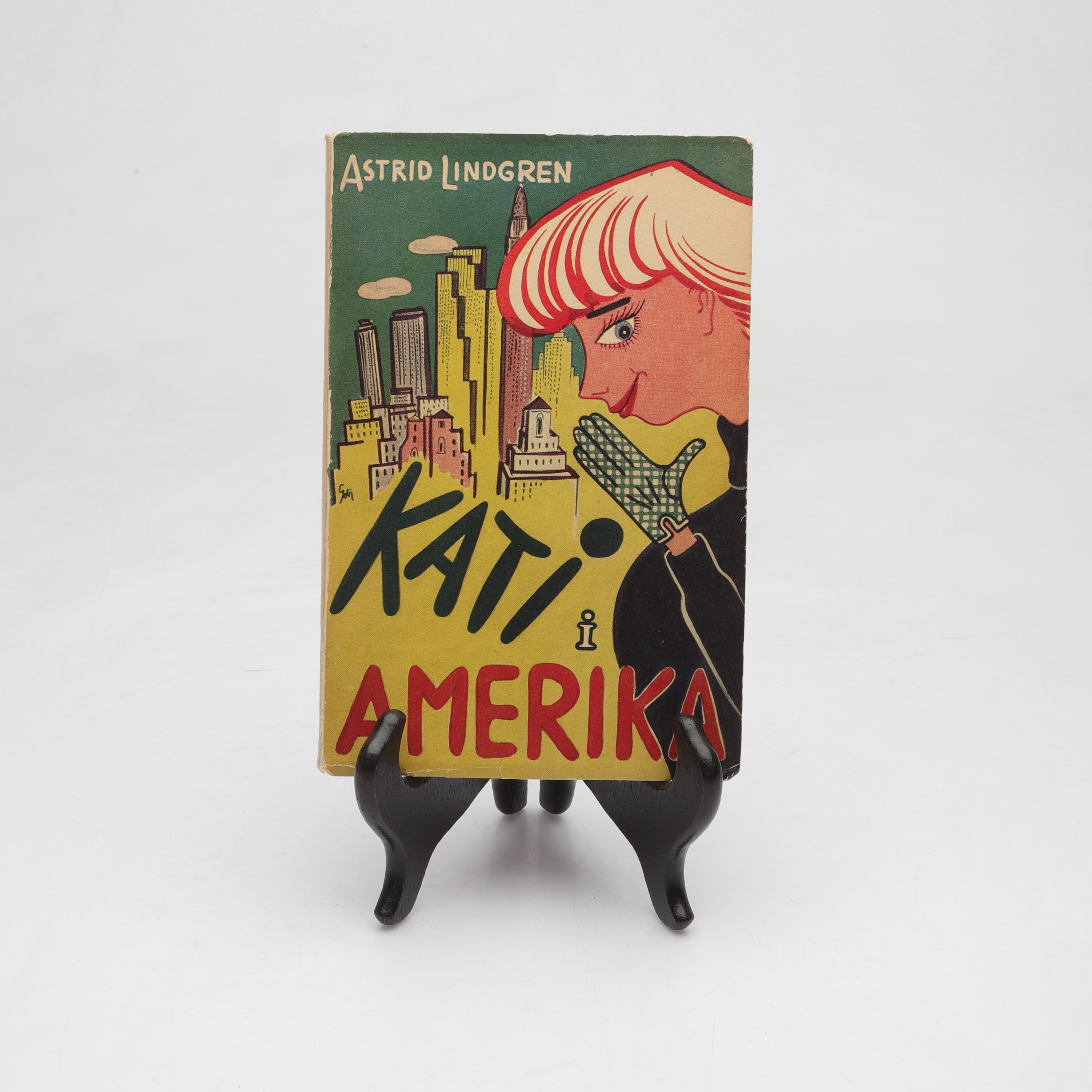 ASTRID LINDGREN. "Kati i Amerika", Alb. Bonniers Förlag, Sverige, 1950.