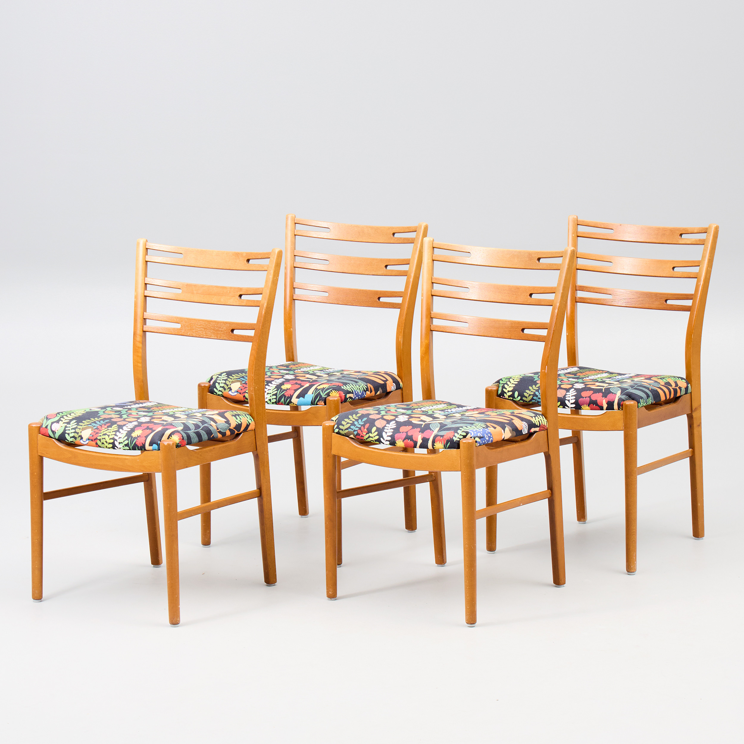 STOLAR 4 st "Della" IKEA 1950/60-tal.