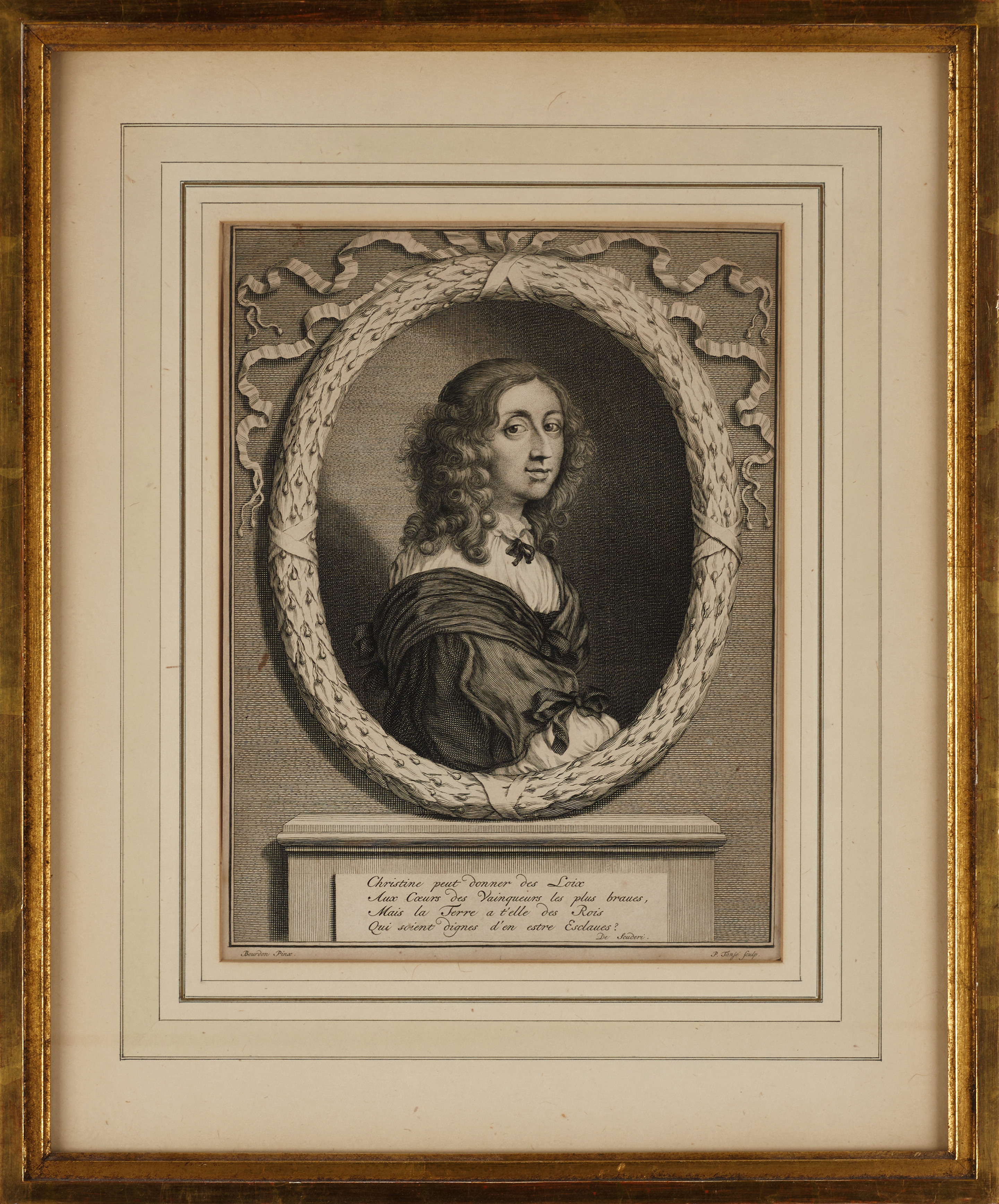 ÄLDRE GRAVYER, 3 st, DROTTNINGAR, Drottning Christina, Elisabeth, Mary Stuart, 1800-tal.
