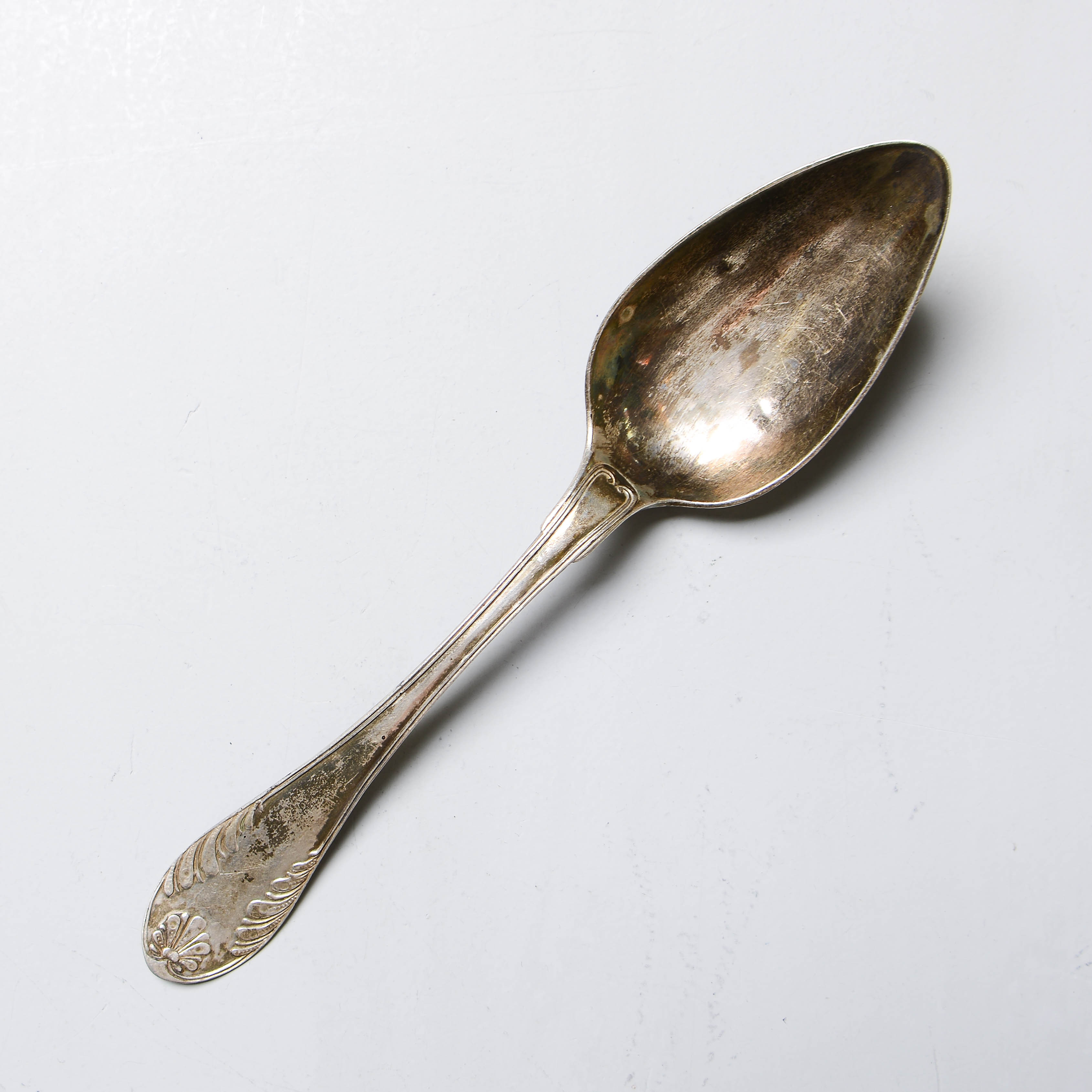 MAGNUS DAHLQVIST. Sked, silver, Stockholm, 1827.