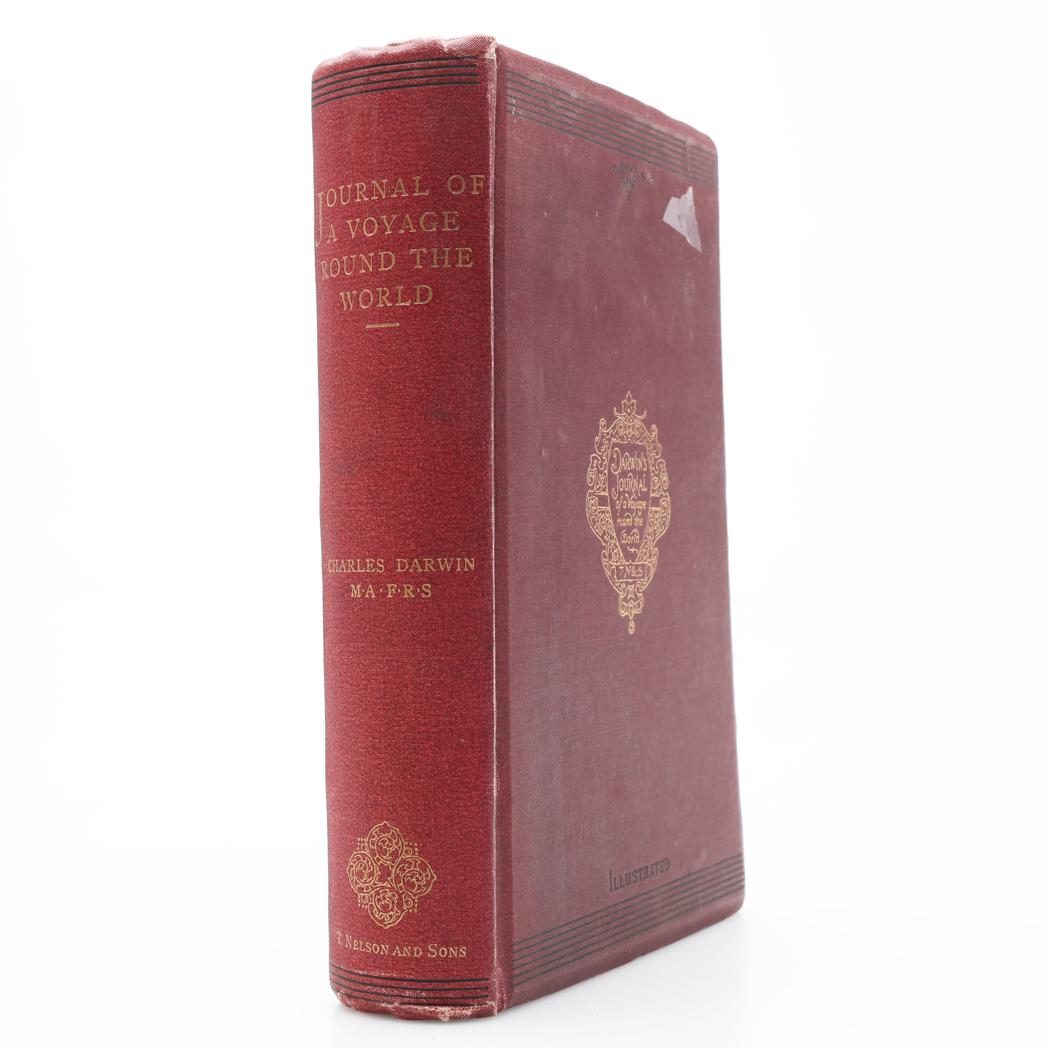 CHARLES DARWIN'S JOURNAL OF RESEARCHES INTO THE NATURAL HISTORY AND GEOLOGY OF THE COUNTRIES VISITED DURING THE VOYAGE OF H.M.S. BEAGLE ROUND THE WORLD, UNDER THE COMMAND OF CAPT. FITZROY 1896.