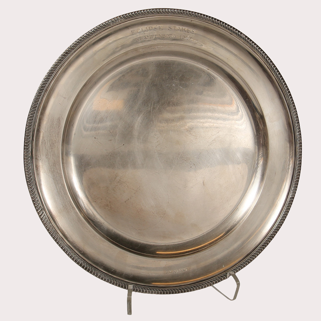 FAT med vriden godronnering, silver, Danmark, 1947.