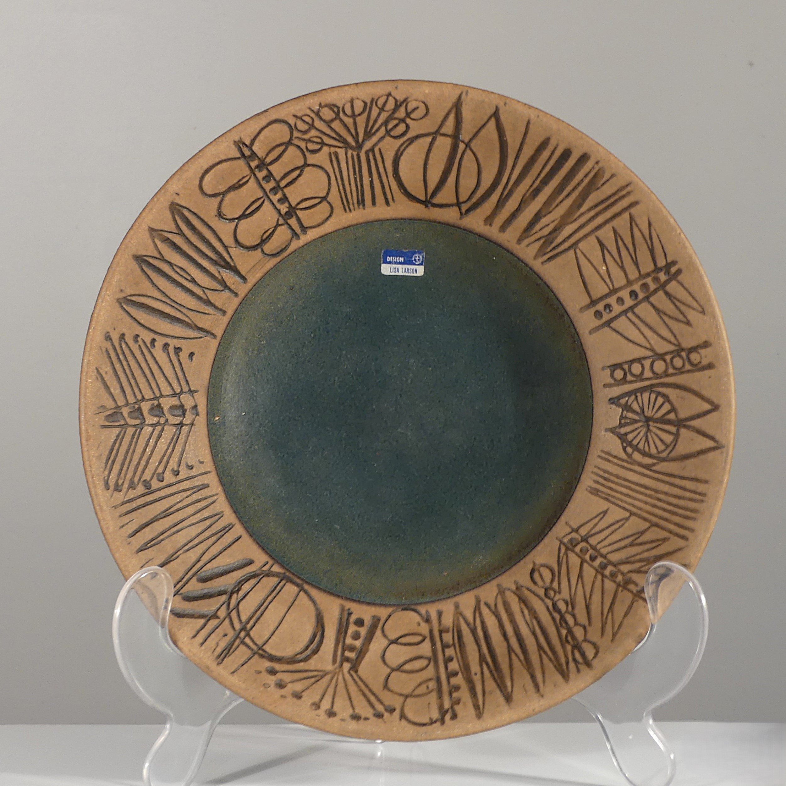 LISA LARSON. fat / skål, "Granada" 1960 - 1970, Gustavsberg.