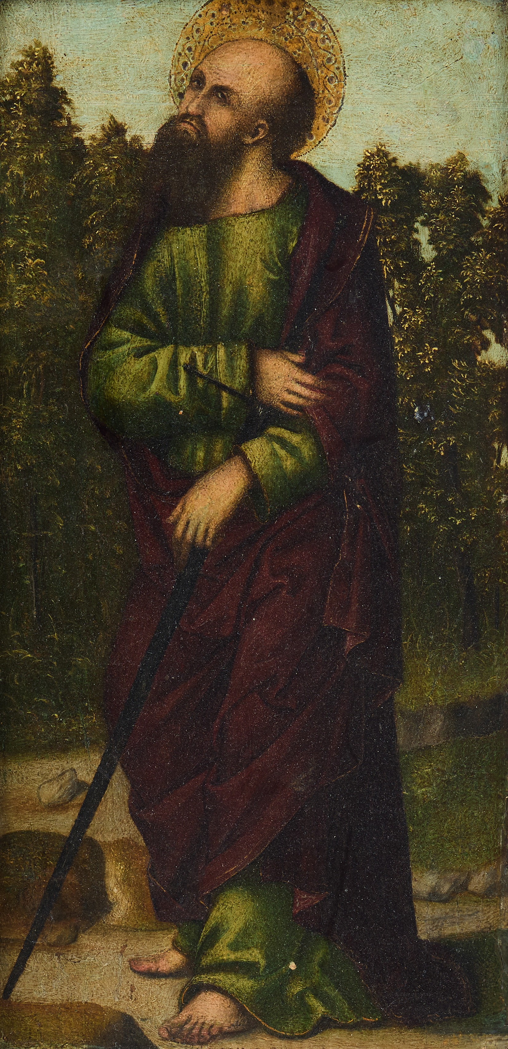 VENETIAN SCHOOL, SECOND HALF OF THE 15TH CENTURY. Saint Paul the Apostle.