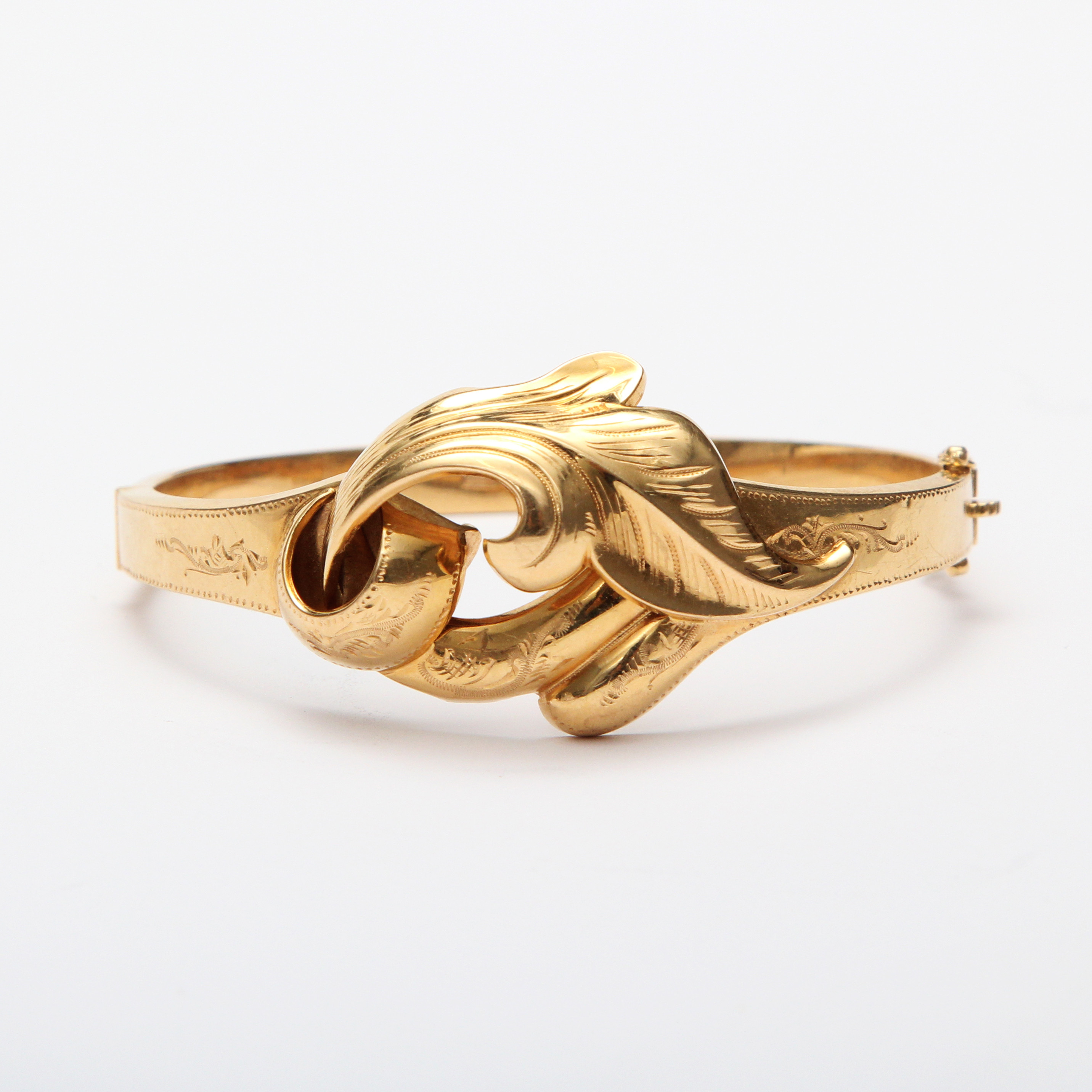 ARMBAND, 18 K, guld, årsbokstav M9. .