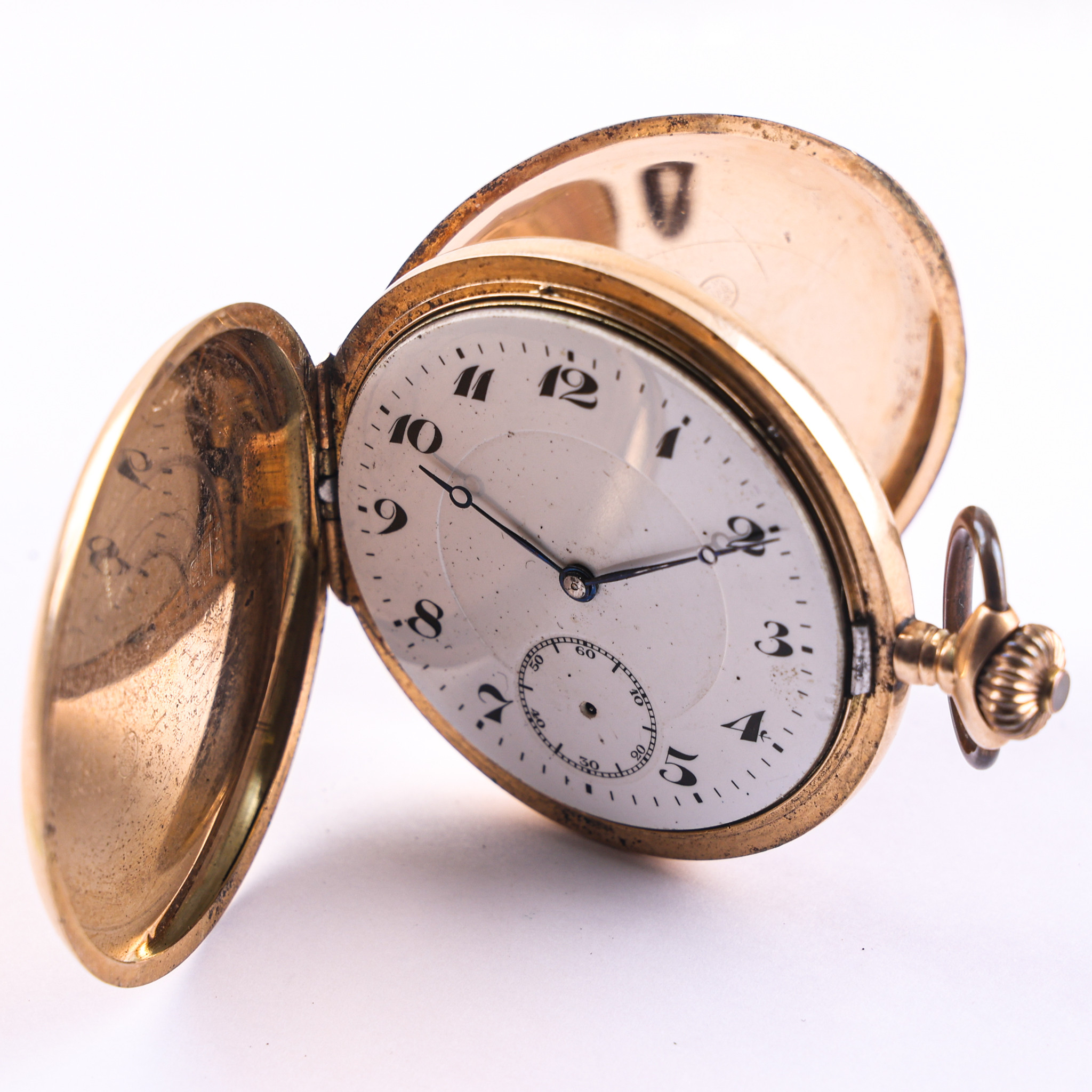 FICKUR, guld 14k, 1900-talets första hälft.