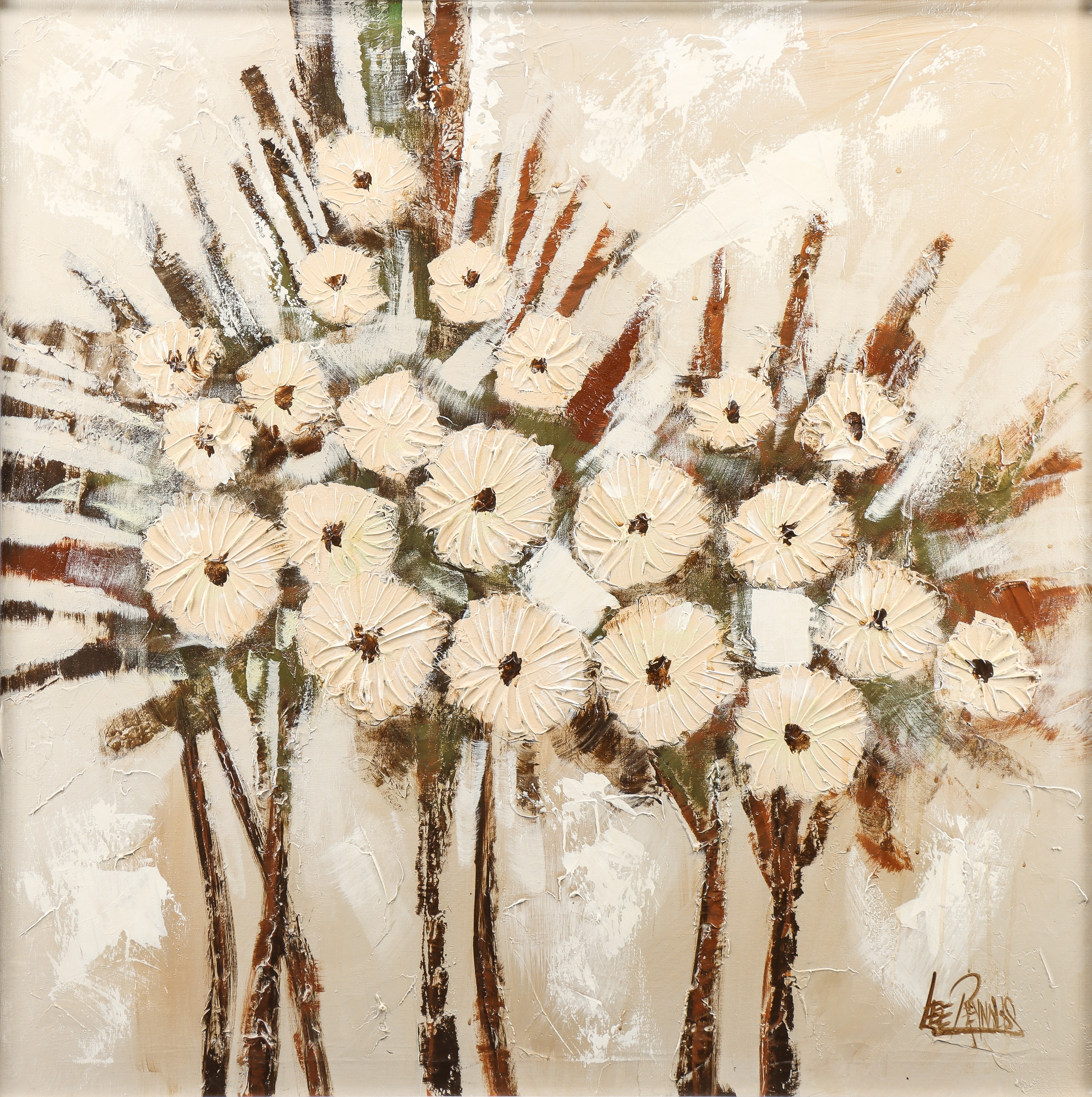 LEE REYNOLDS. Stilleben med blommor.