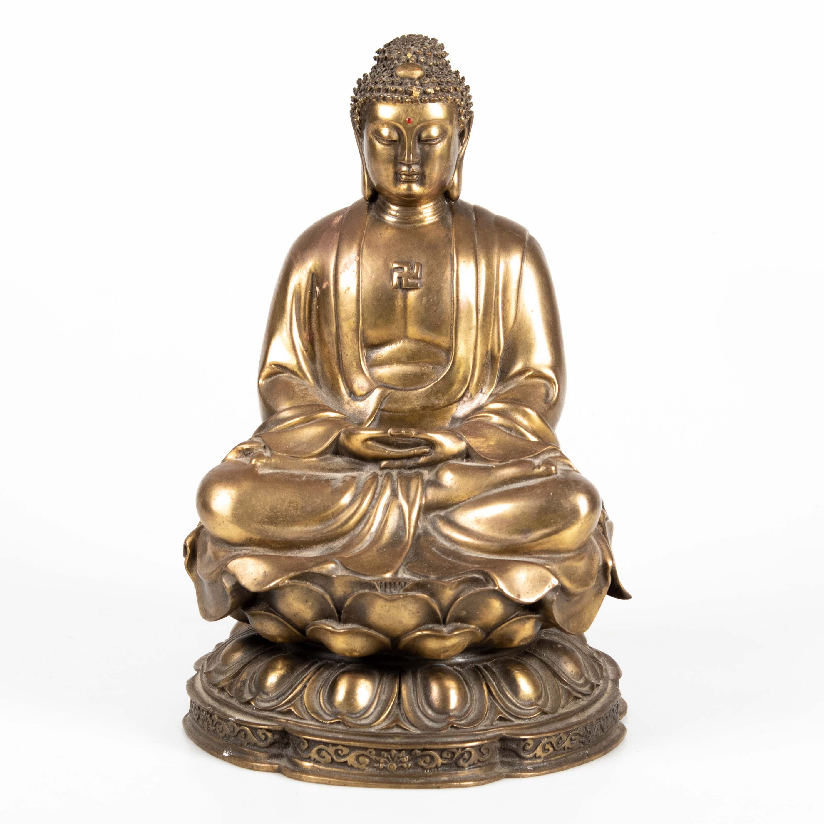 BUDDHA, brons, 1900-tal.