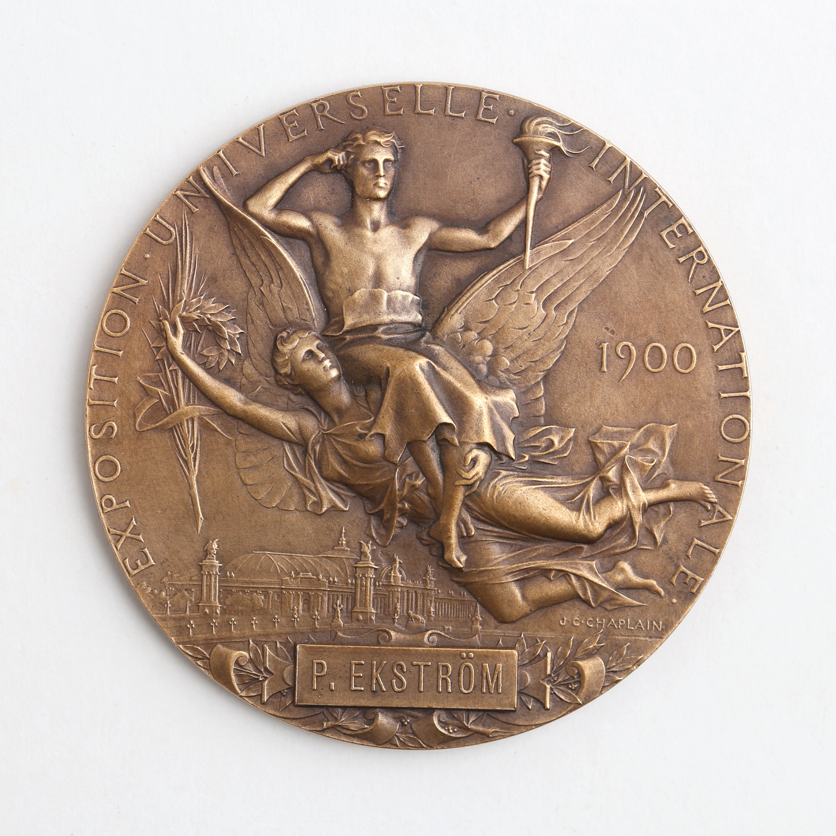 BRONSMEDALJ, Olympiska spelen, Paris år 1900.