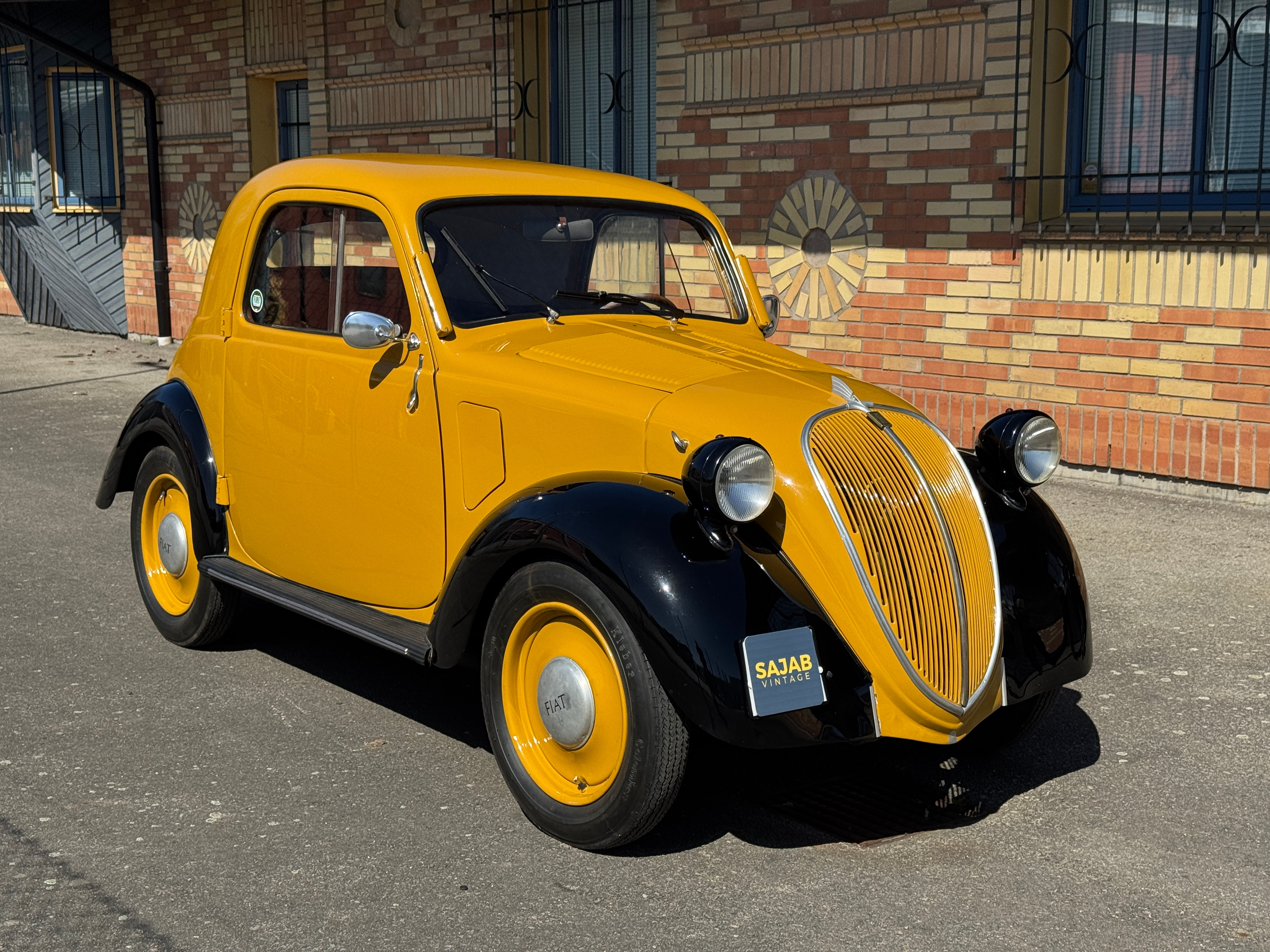 FIAT 500A TOPOLINO SALOON, 1938, Italien.
